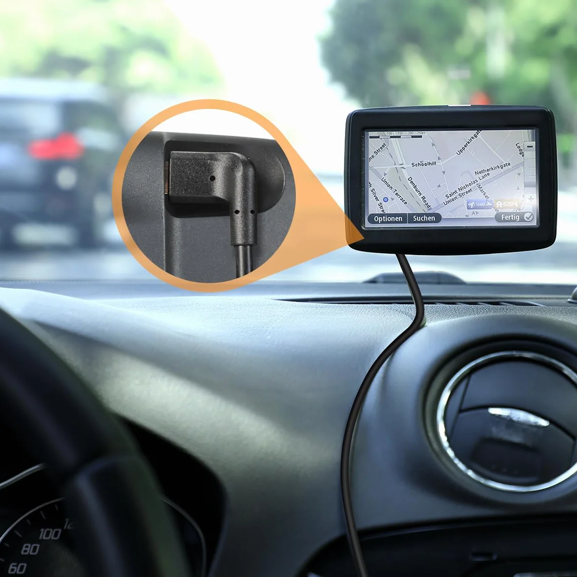 Cavo di Ricarica Micro USB per TomTom Start 42/52/62, Go 520/620, GO Live, Via Live, 1.5 m