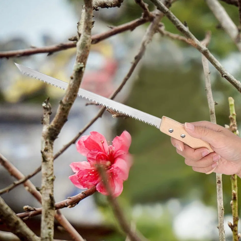 Seghetto per bonsai 325 mm lama stretta a mano attrezzi da giardino