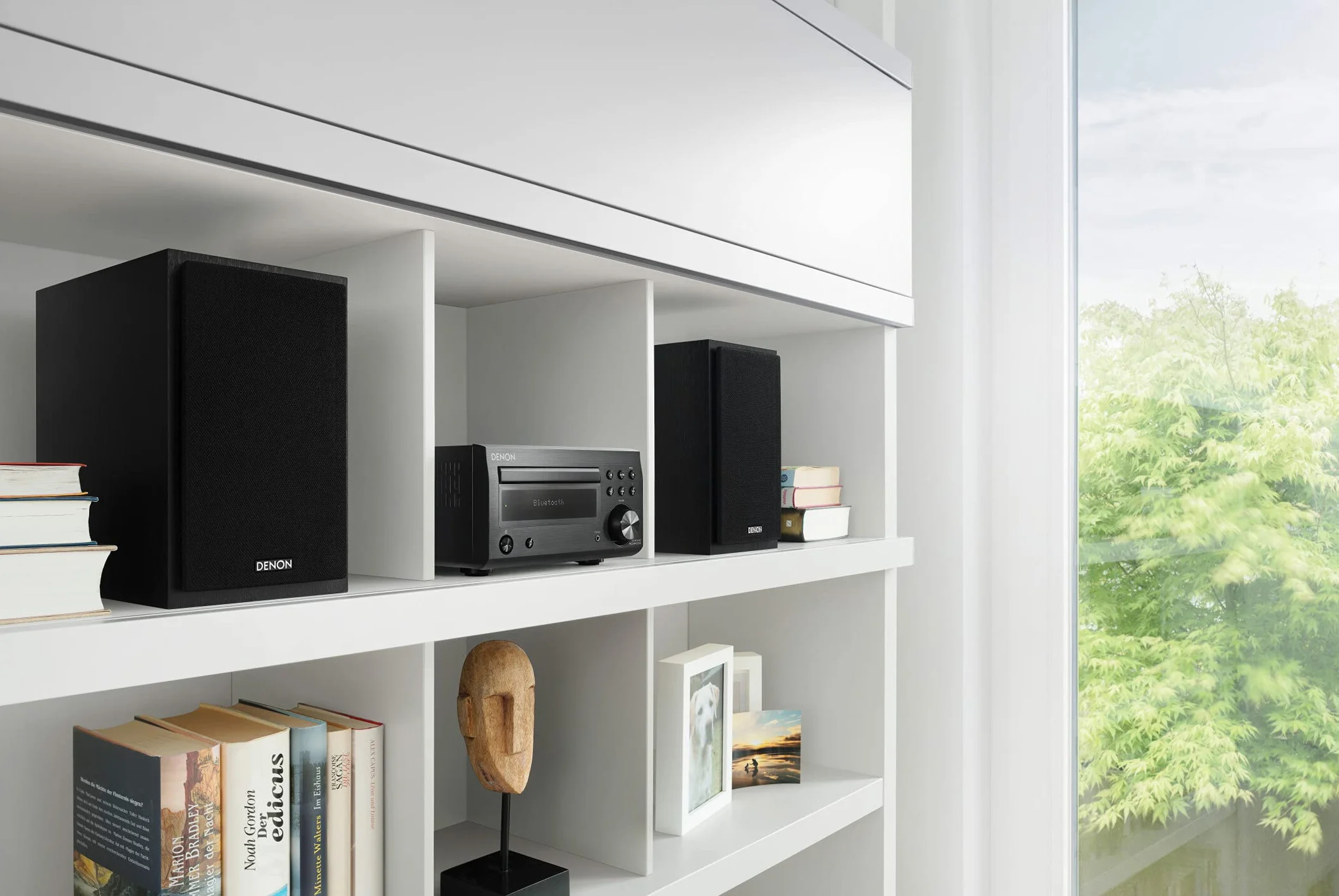 Radio BT DAB FM RDS MP3 WMA CD 2x30W Noir