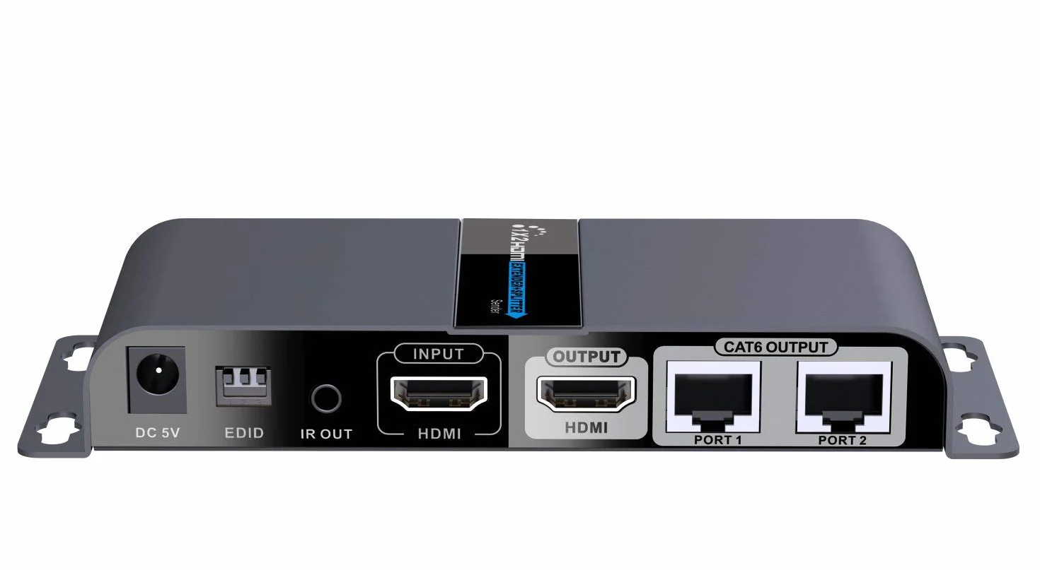PremiumCord HDMI Splitter Extender Cat6 70m Full HD 1080p 60Hz Metallo Dolby TrueHD 3D EDID CEC HDCP2.2