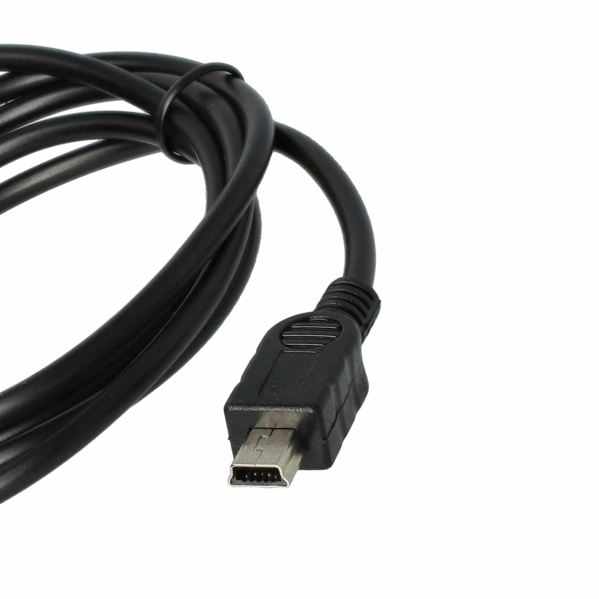 Cavo di Ricarica USB vhbw compatibile con Garmin Zumo 340, 340LM, 390, 390LM, 660, 660LM, Forerunner 205, 100 cm Nero