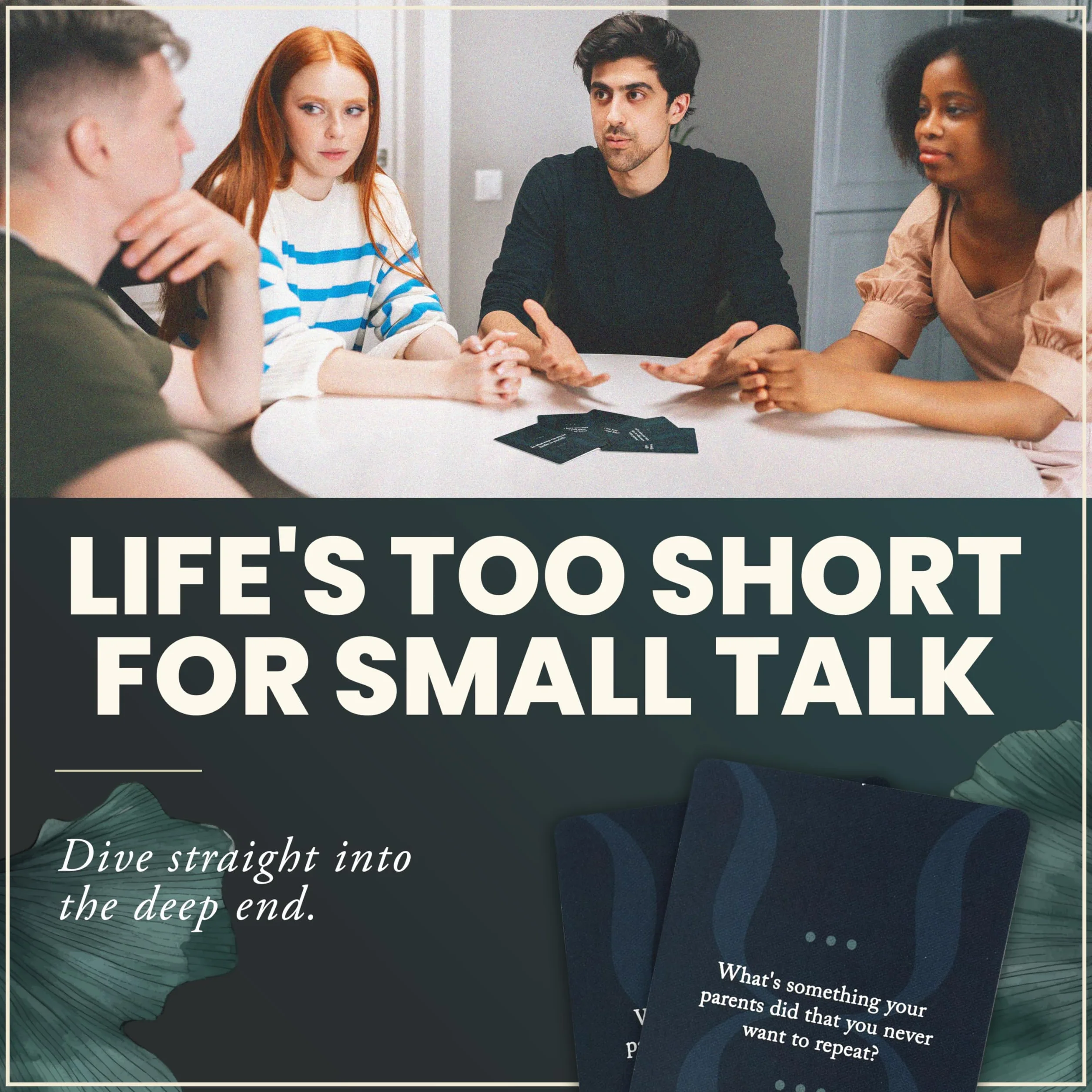 SO Cards Unstuck Yourself Conversation Starter Cards for Meaningful Discussion Introspection