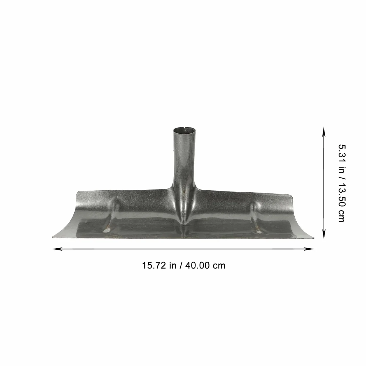 BESPORTBLE Vanga per Letame Addensata Pulizia della Gabbia del Bestiame Costruzione Robusta Facile Manutenzione Rastrello Singolo da 40 Cm