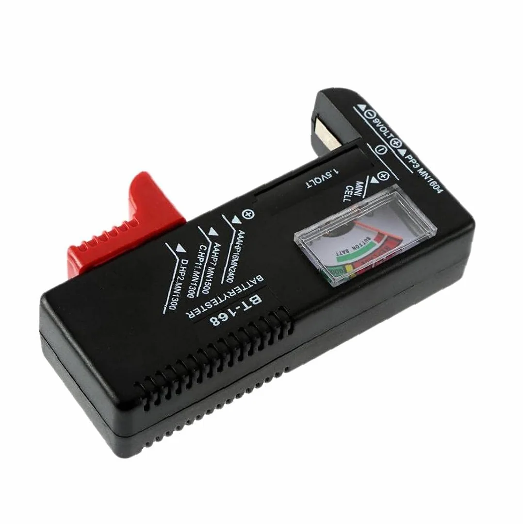 Tester per batterie analogiche BT-168 1.5V 9V C D