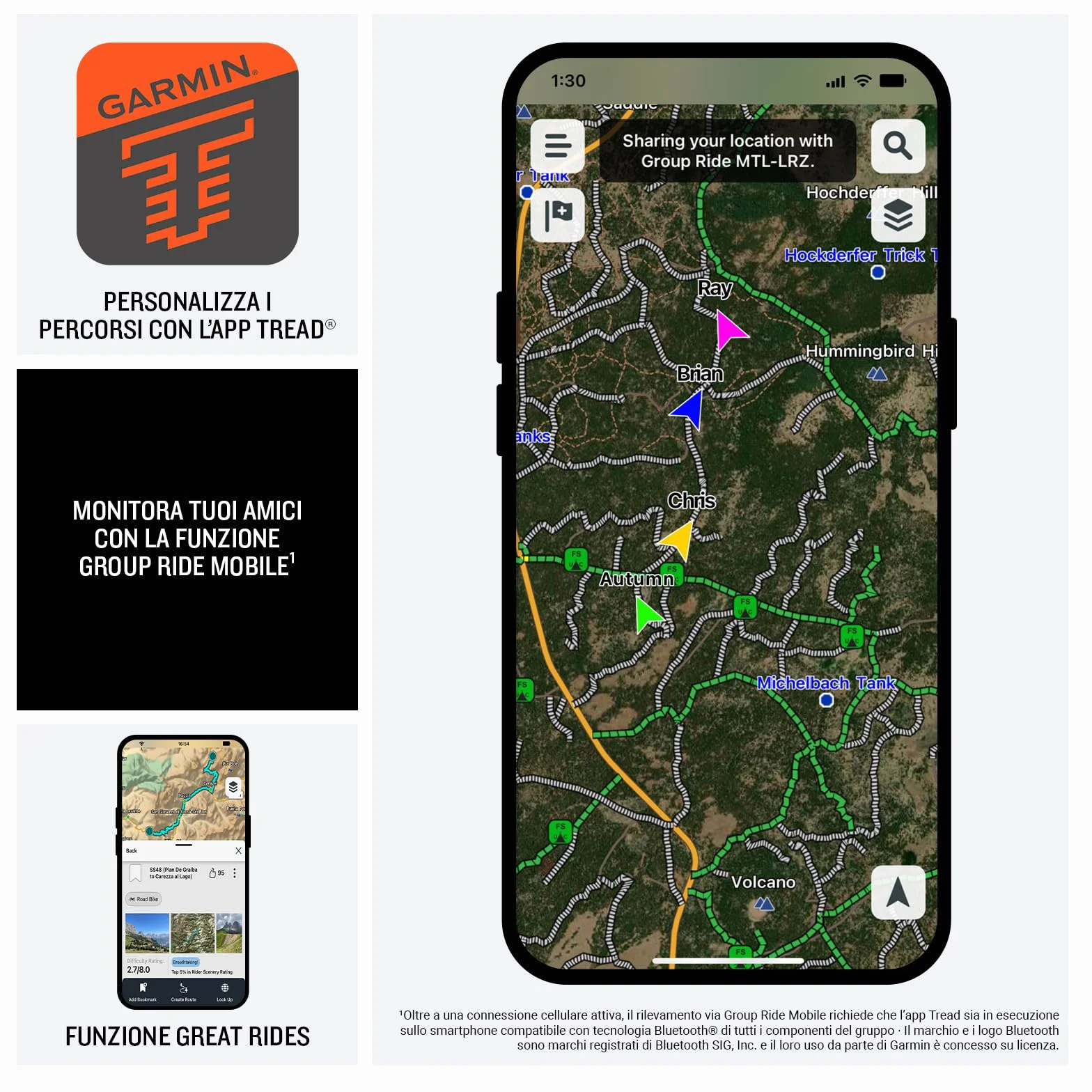 Navigatore satellitare per moto zūmo XT3 6″