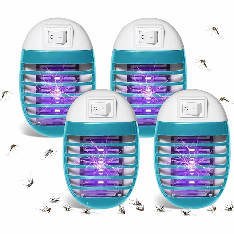 Professionale Lampada Antizanzare Elettrica, Atossica UV Anti Mosche, 2026 Zanzariera Elettrica da Interno per Casa Giardino Interno Cucina Soggiorno, Insetti Zanzare, Mosca,Falene