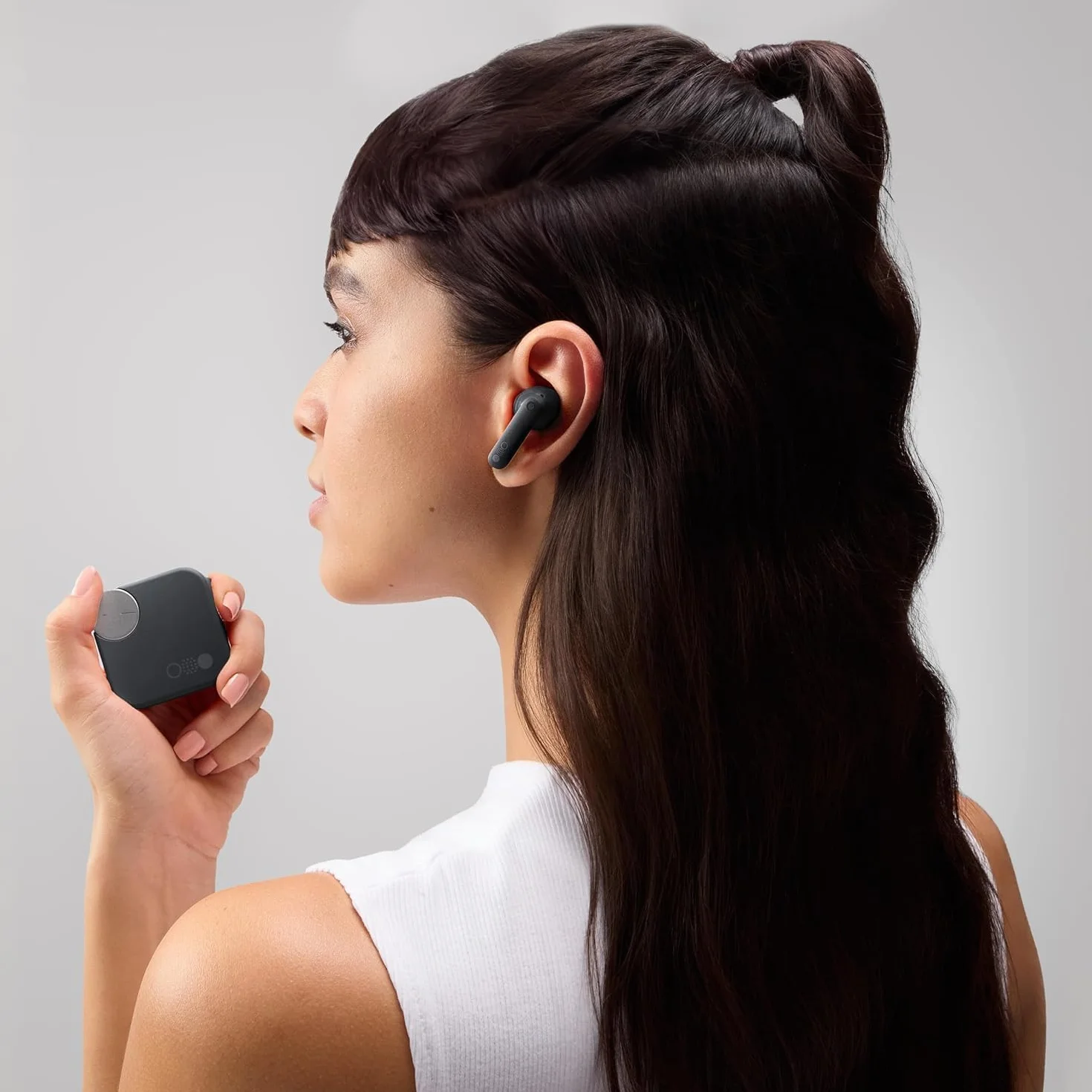 CMF by Nothing Buds Pro 2 Auricolari wireless con Audio HiFi, Cancellazione attiva del rumore ibrida da 50dB, 6 microfoni HD, Grigio Scuro