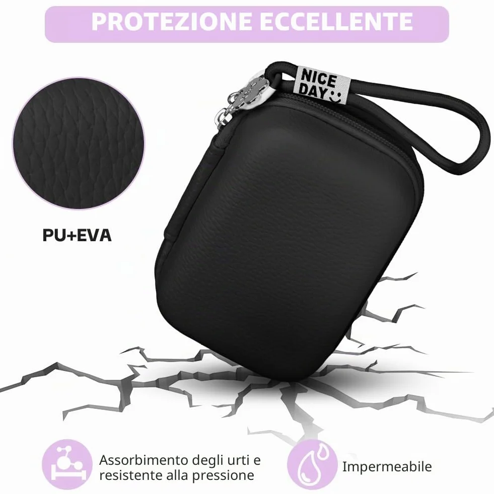 Custodia per Fotocamera Digitale Compatibile con Sony ZV-1, Ricoh GR, Casio ZR1000, Canon G7, Panasonic ZS110