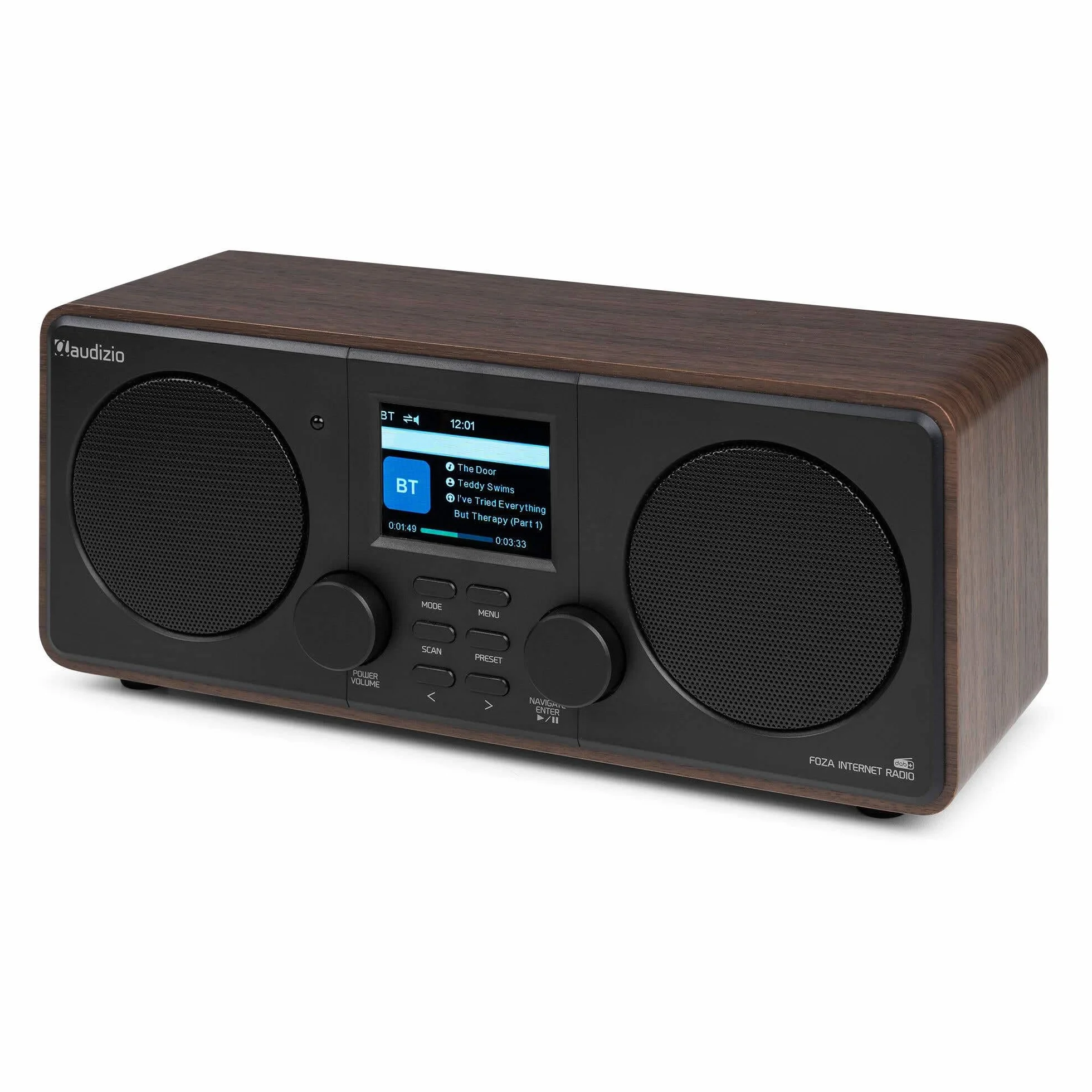 Audizio Foza Radio Internet WLAN DAB+ Bluetooth 50W FM USB MP3