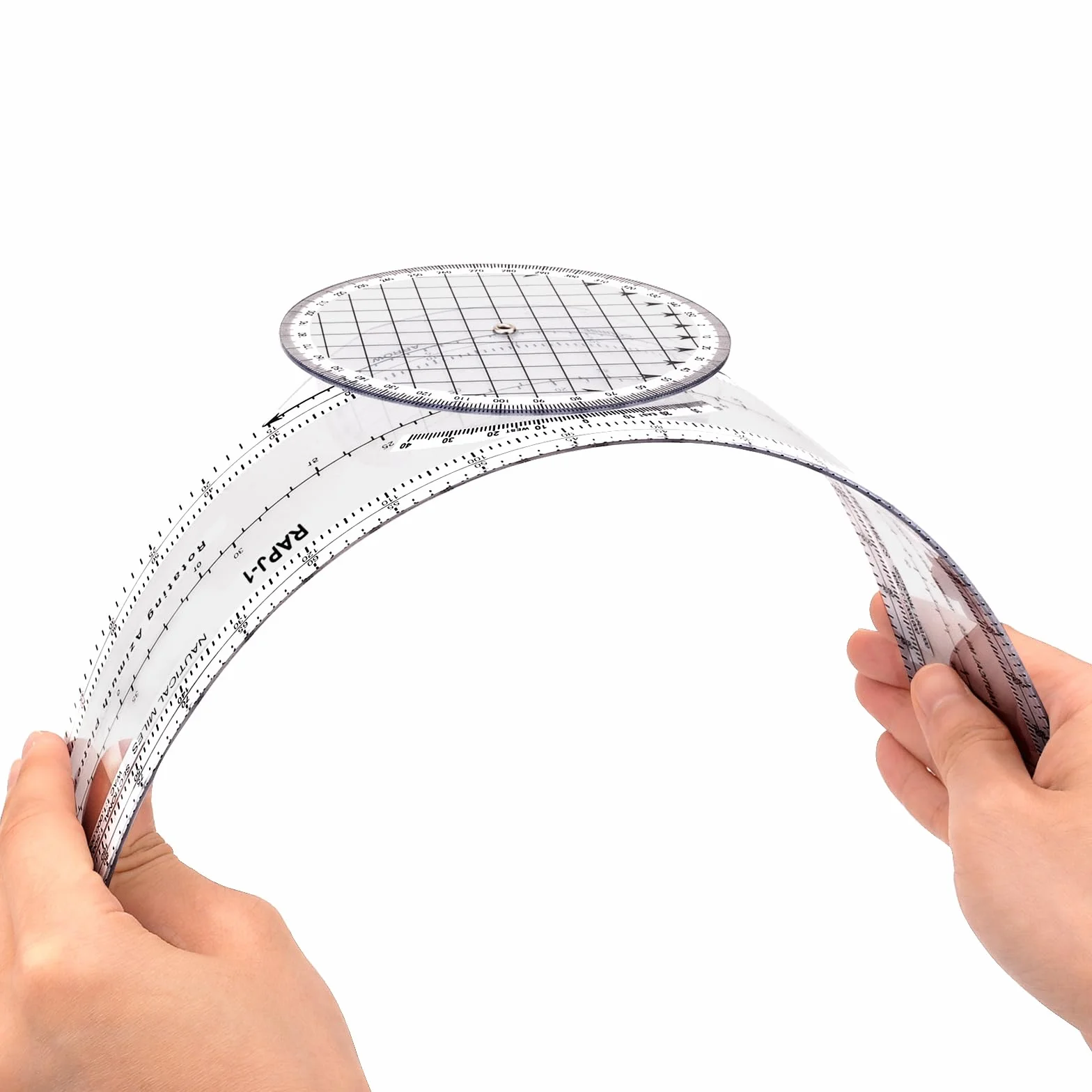 Plotter aeronautico Medarchitect 34 cm 8 funzioni azimut rotante grafici WAC navigazione aerea pilota