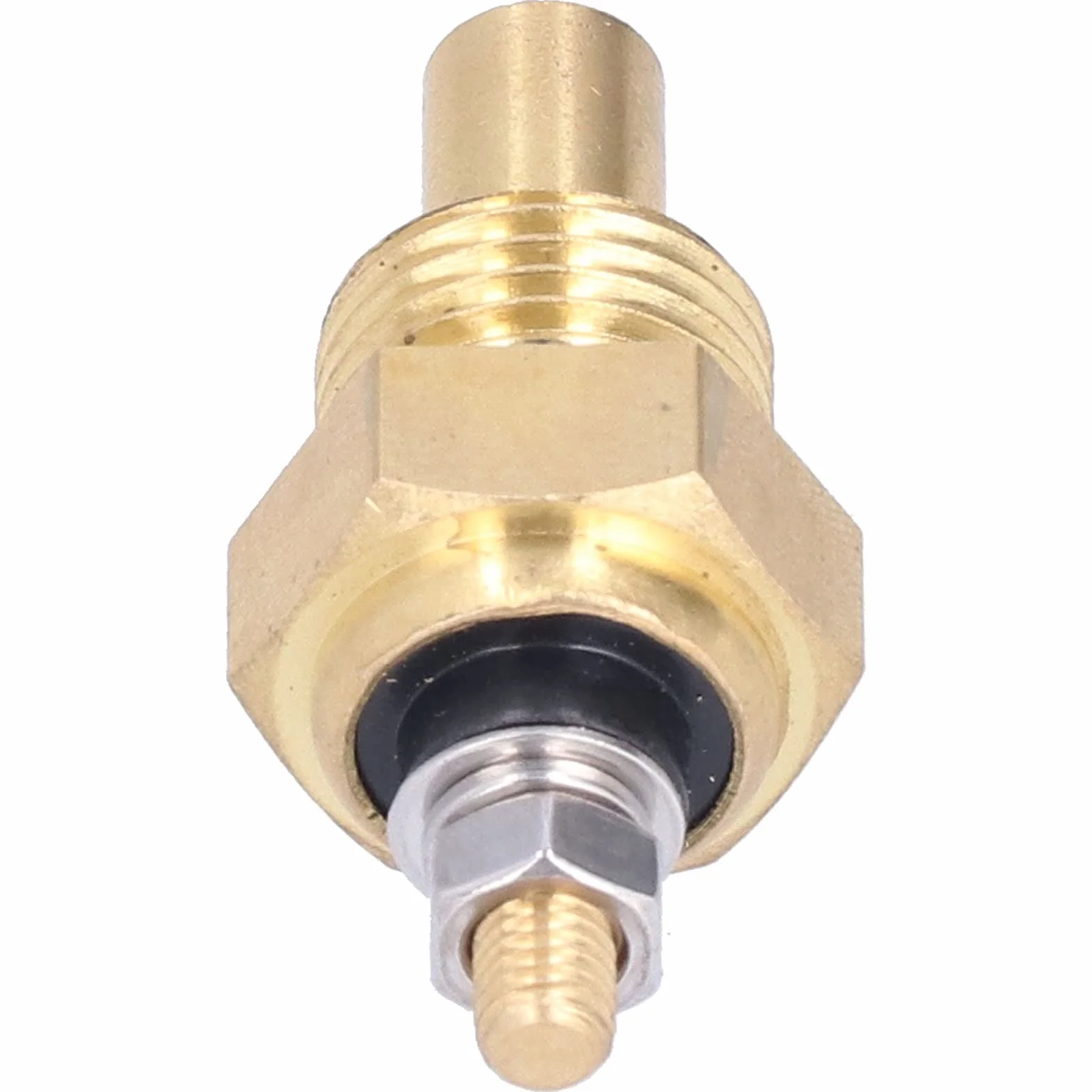 Sensore Temperatura Acqua, Materiale Bronzo, Accessorio Professionale per Escavatore, Compatibile con 3TNE78 3TNE82 4TNV94, Ideale per Macchinari Pesanti