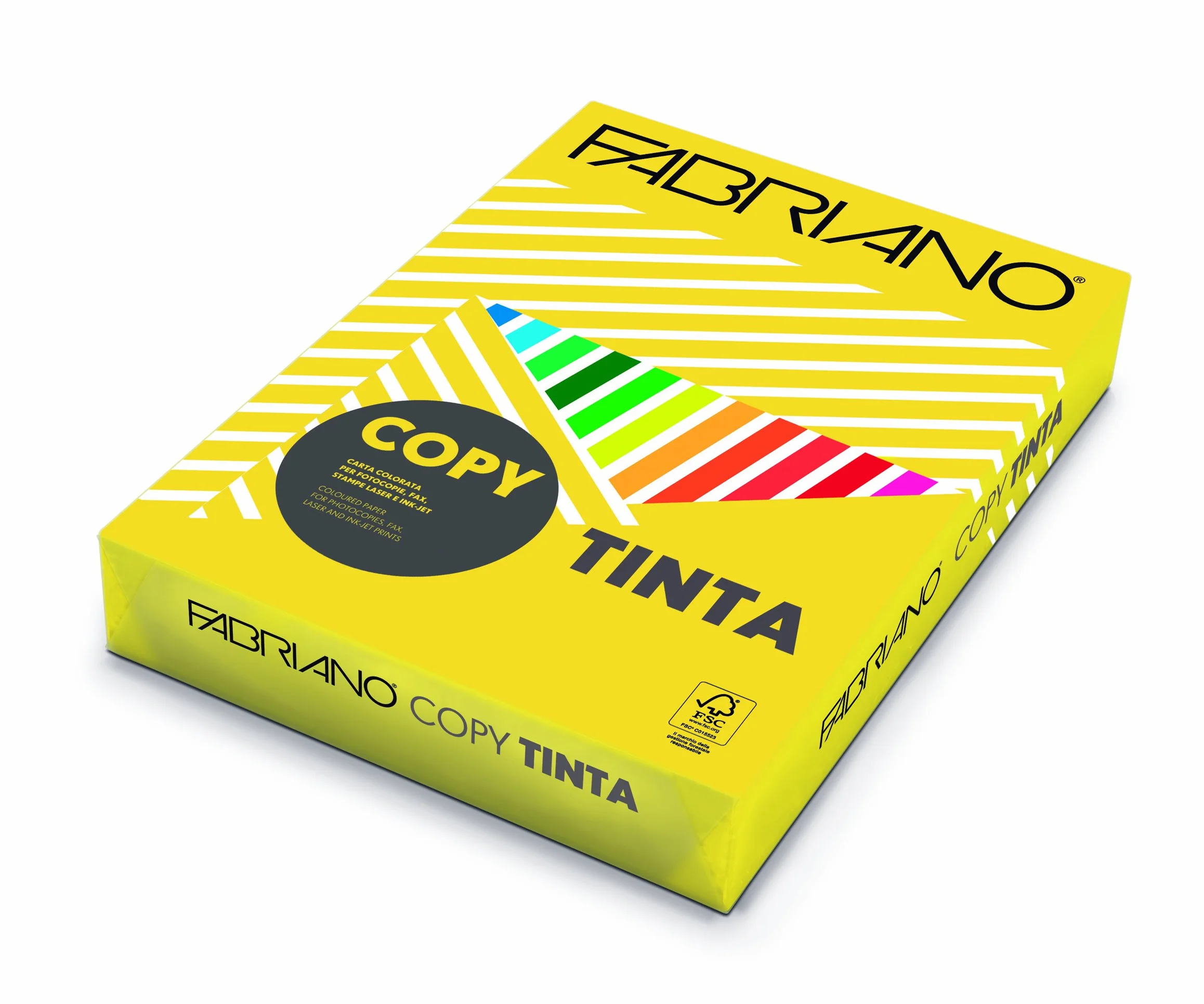 Fabriano Copy Tinta Carta Inkjet A4 Giallo 210x297 mm
