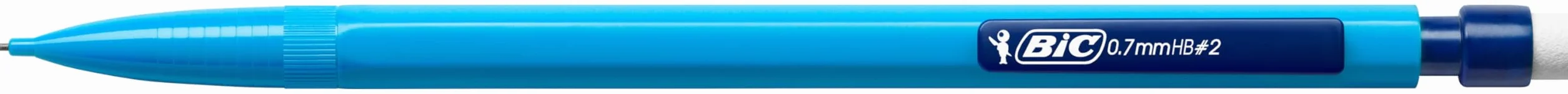 BIC Matic Fun Matite Grafite HB a Scatto con Gomma, Confezione da 12, Cancelleria