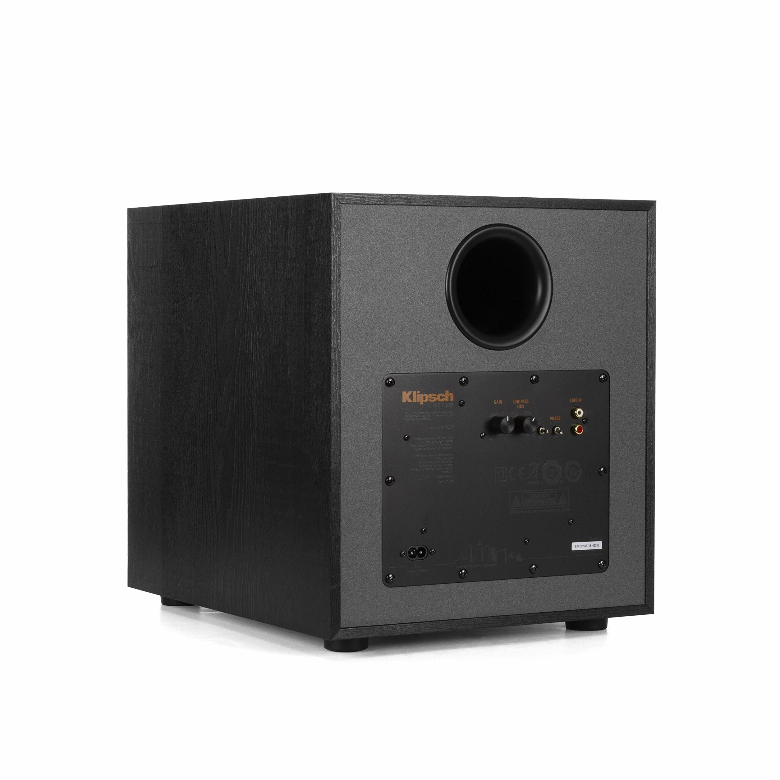 Klipsch R-100SW 150 W Nero Subwoofer
