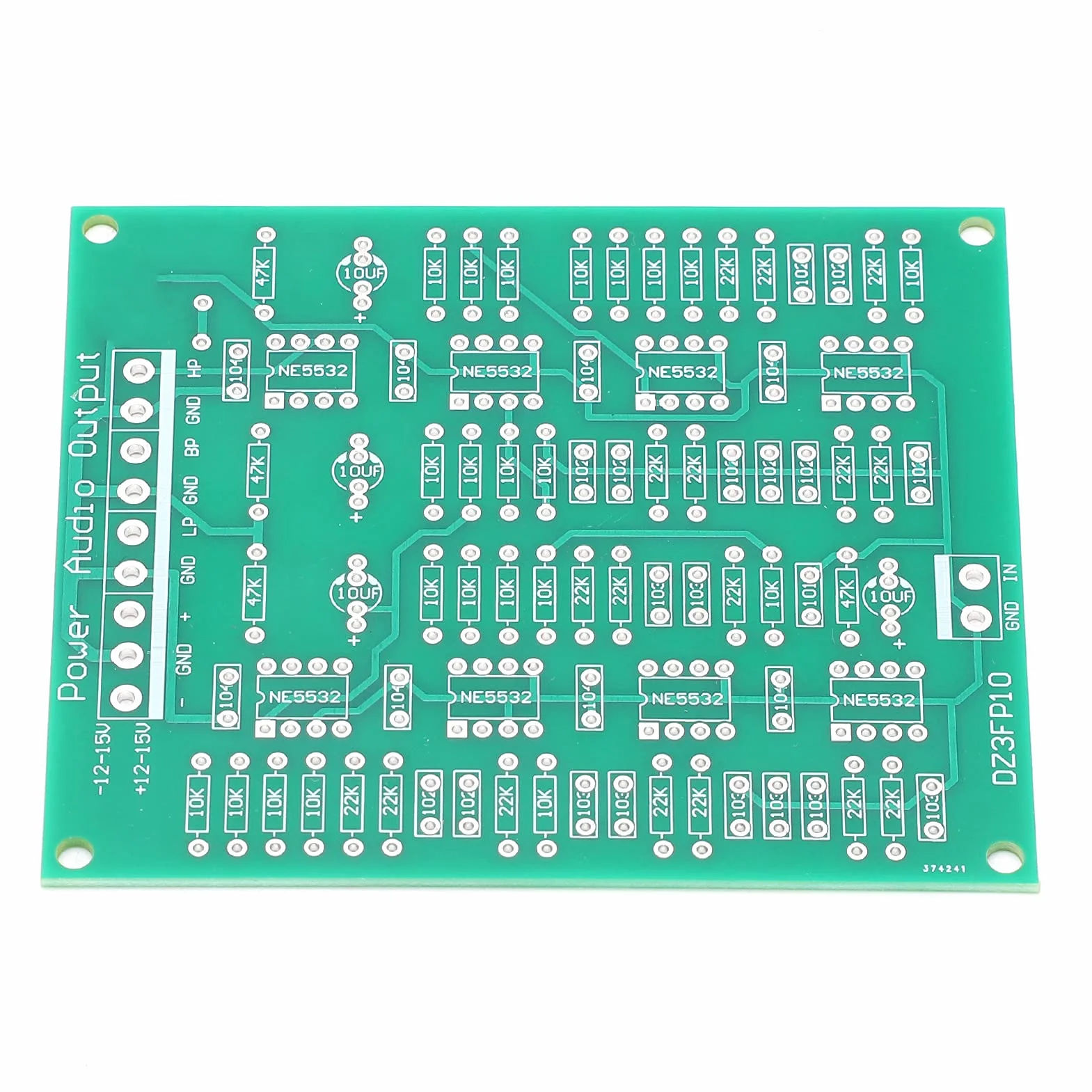 Modulo preamplificatore NE5532 uscita a 3 stabile