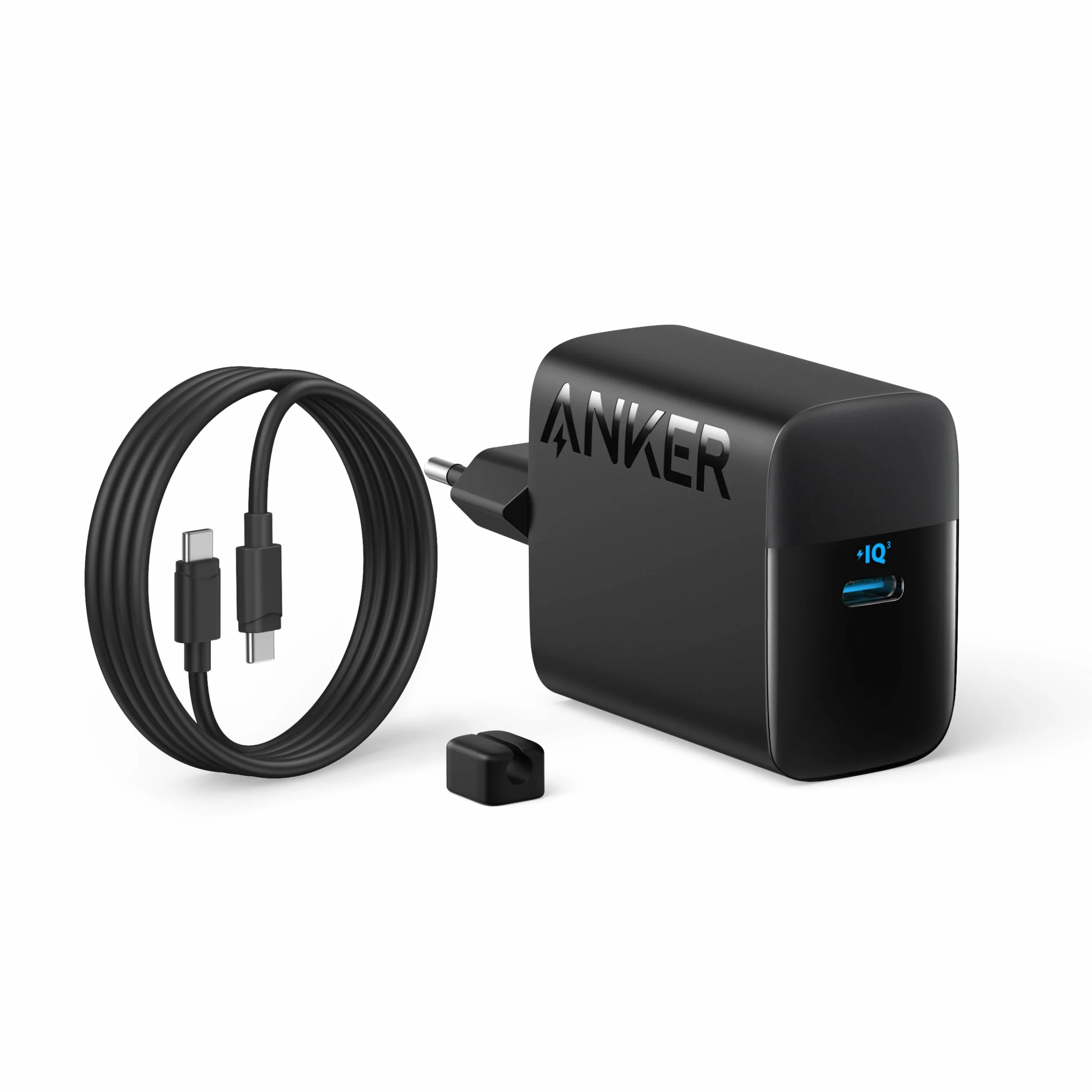 Anker Caricatore USB C 45W, Ricarica Rapida PPS per Samsung S25 Ultra/S24/S23+/S23/S22, iPhone 17 Pro Max/16/15, Pixel