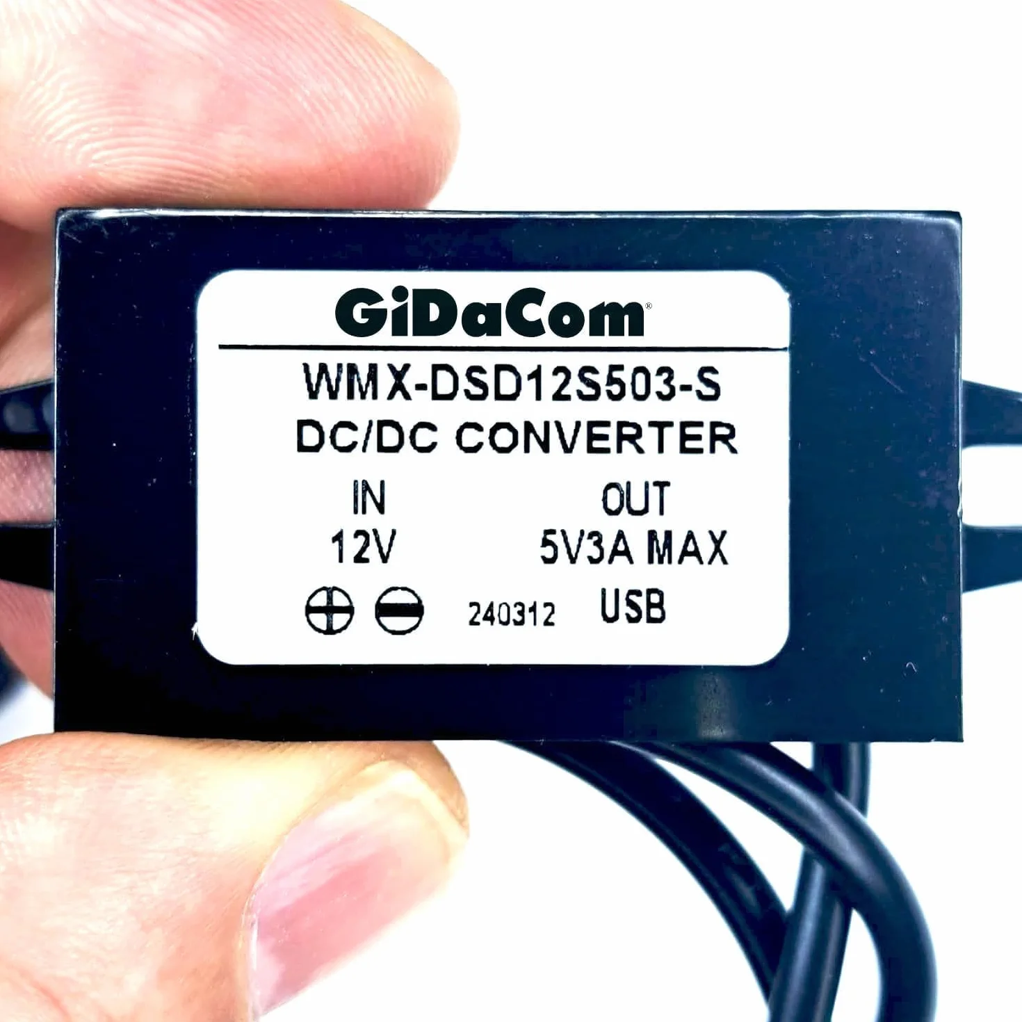 Step Down 12V to 5V Mini USB GPS F10