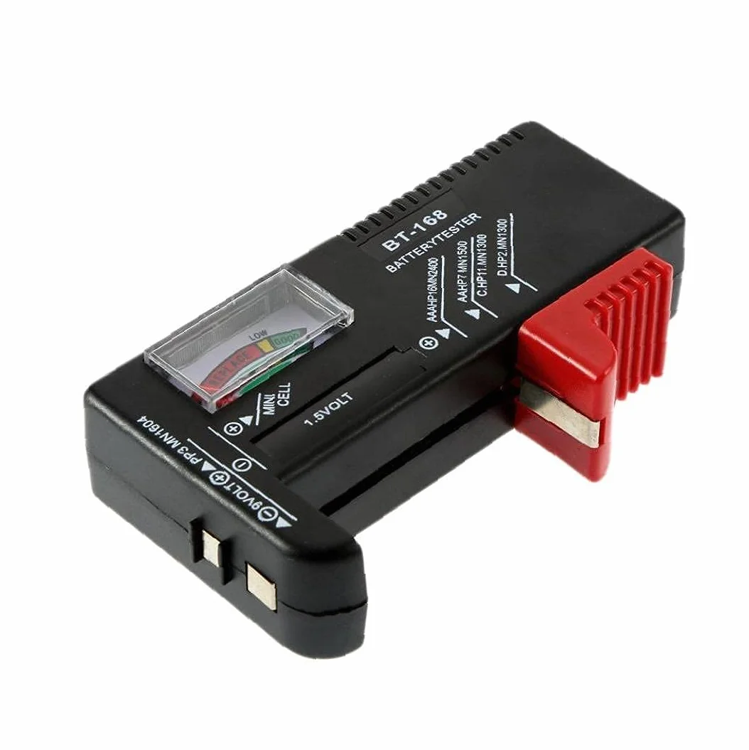 Tester per batterie analogiche BT-168 1.5V 9V C D