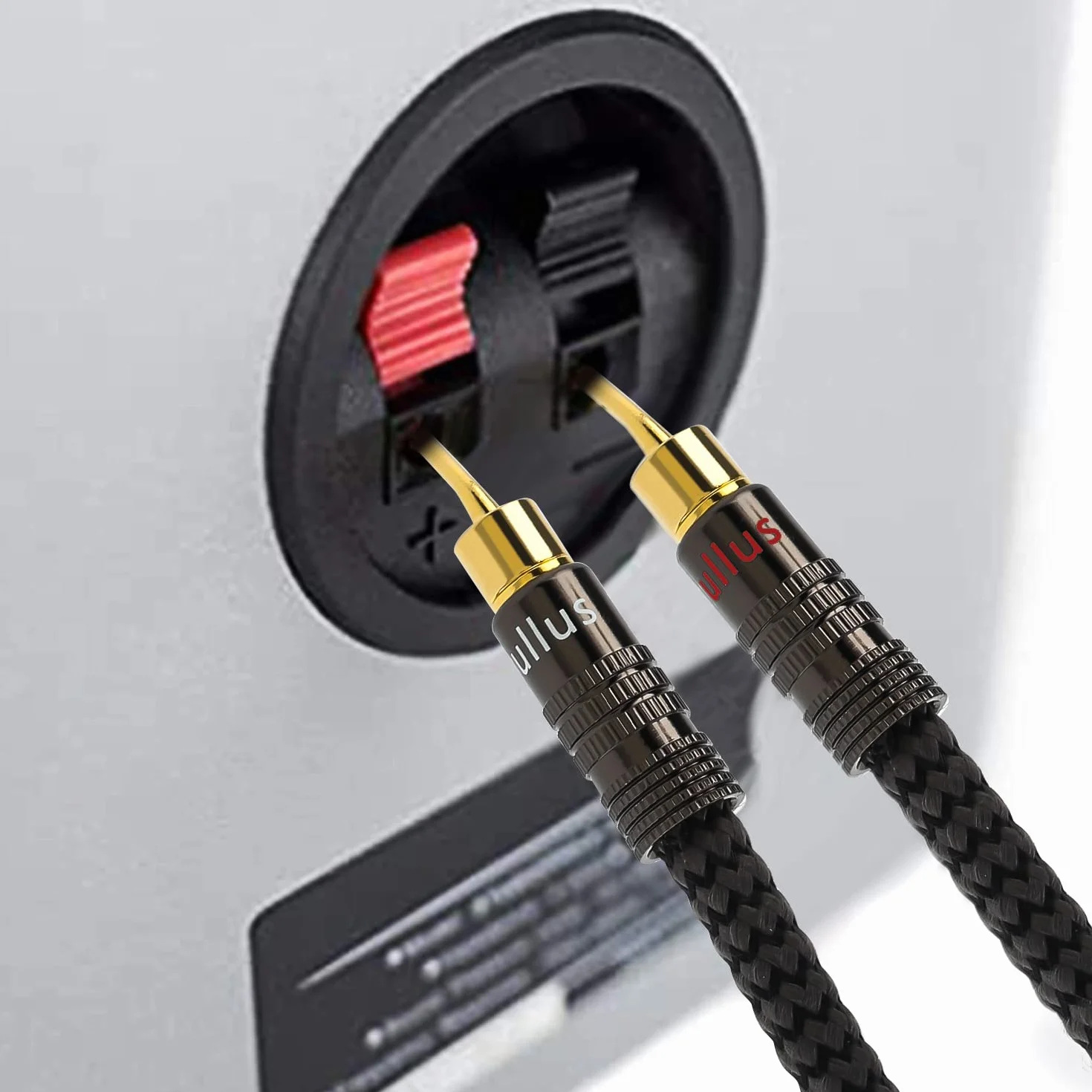Tertullus 8 connettori a banana 2 mm per cavi 4 mm chiusura a doppia vite 8-20 AWG spinotto banana