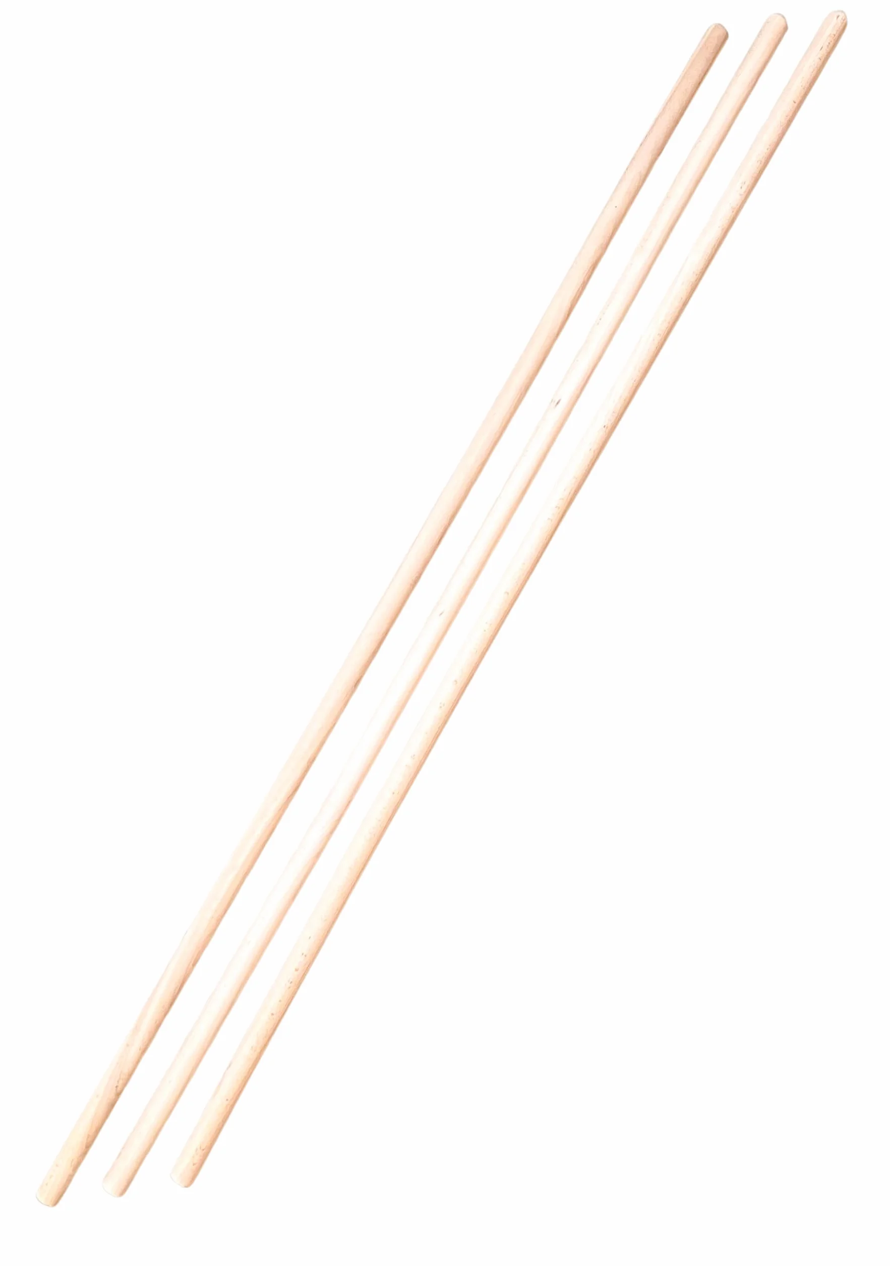 Manico di ricambio per scopa in legno, 120 cm, manico in legno di faggio, manico in legno di faggio, diametro 22 mm, manico in legno per attrezzi da giardino, zappe da giardino, produzione UE