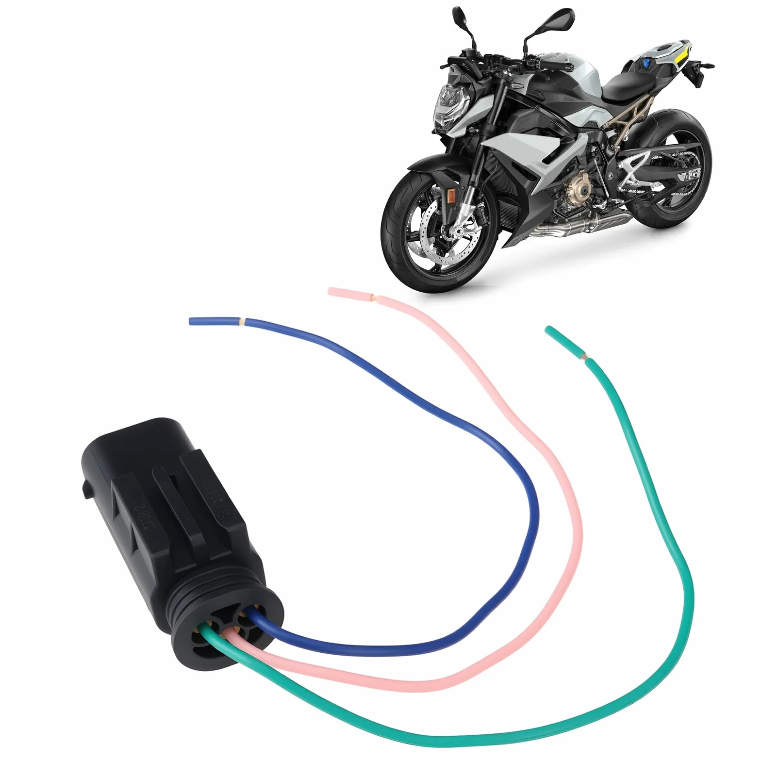 Cavo Adattatore 12V 2 Pezzi Compatibile BMW S1000R S1000RR S1000XR