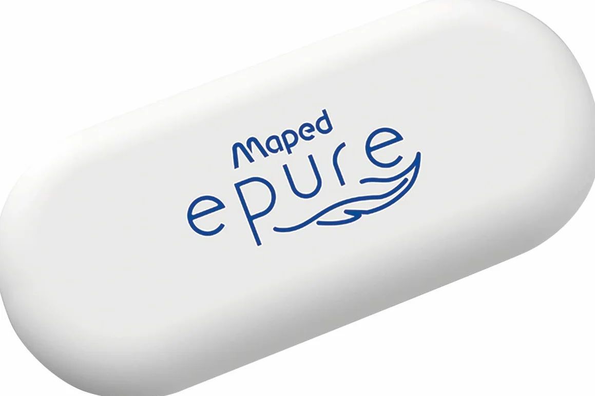 Maped Epure Eraser Gomma Bianca Morbida 2 Pezzi 27x11x61 mm