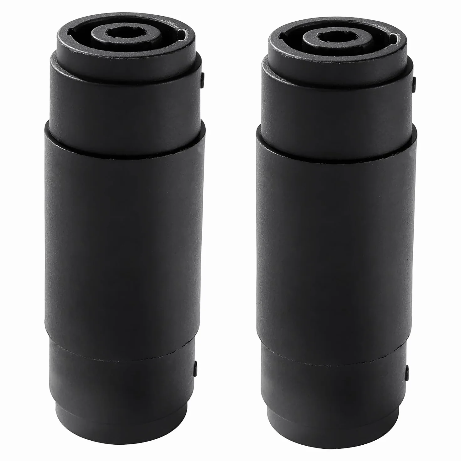 2 Pezzi 4 Poli Speakon Femmina a Femmina Connettore, Aadattatore Speakon per Altoparlante Amplificatore, Compatibile con NL4MP, NL4MPR, NL4FC, NL4FX, NLT4X