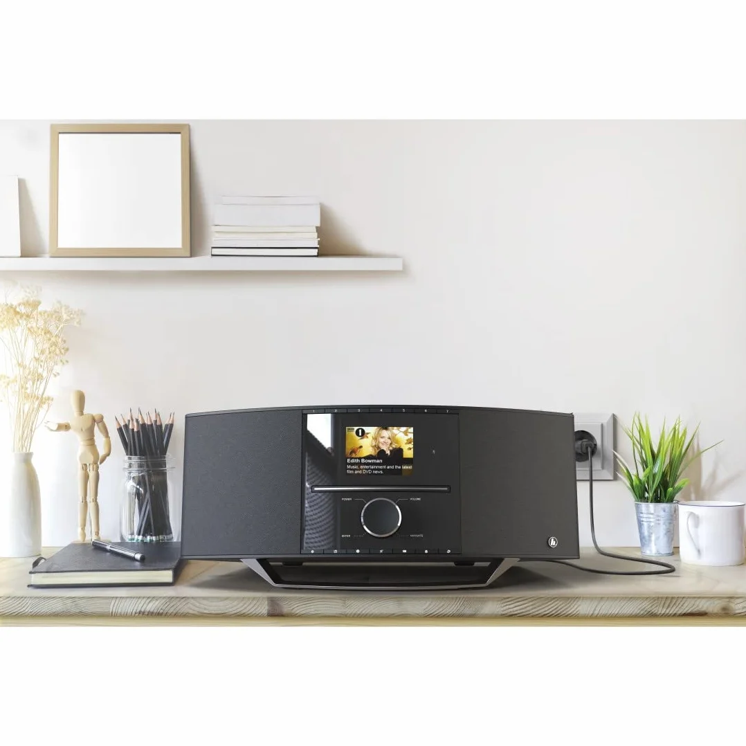 Hama Digital Radio DIR3510SCBTX DAB+ Internet Radio CD Bluetooth Nero