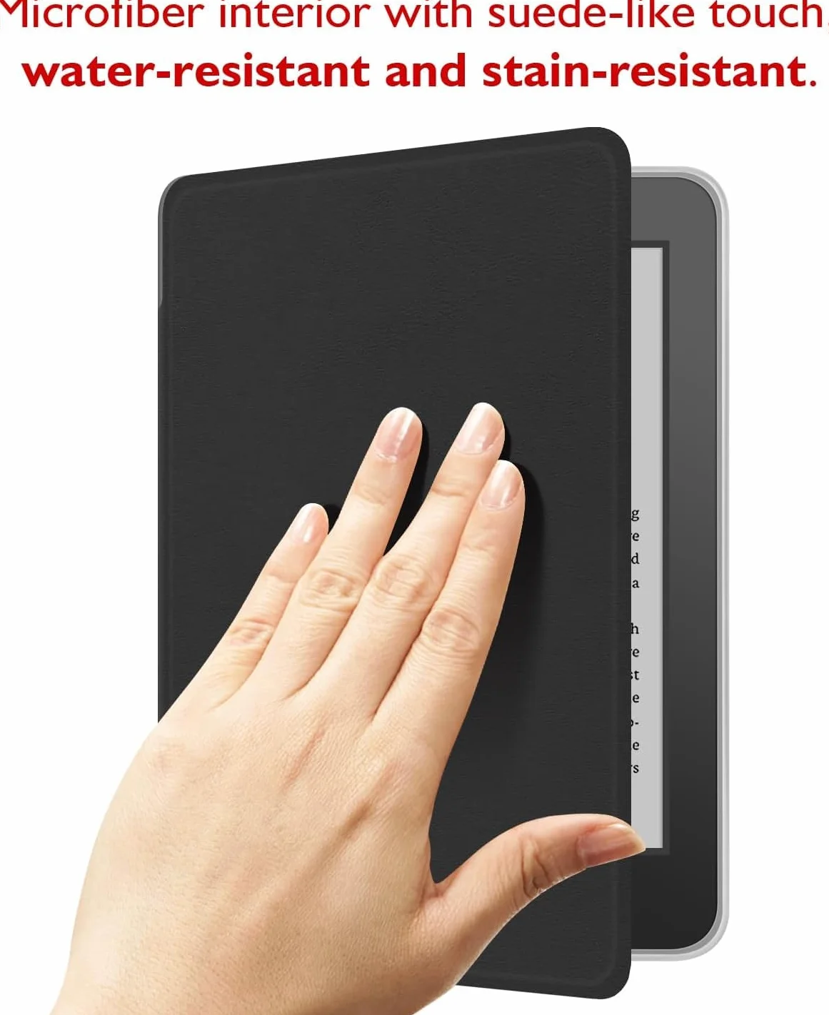 ERUNTO Custodia per Kindle Paperwhite 7" (2024) Signature Colorsoft Retro acrilico chiusura magnetica laccetto