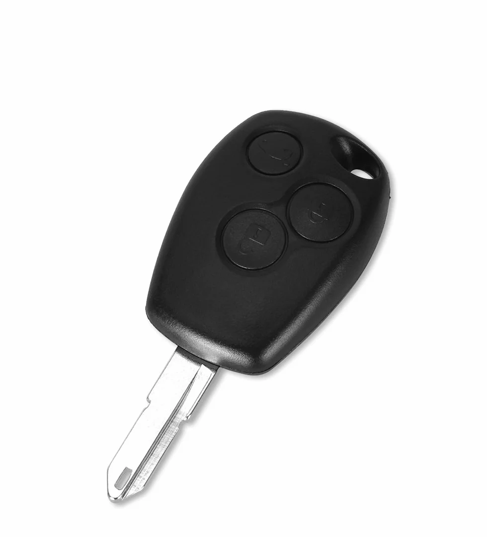 Guscio Chiave Renault Trafic Master Clio Kangoo Opel Movano Vivaro 3 Tasti Telecomando con Batteria