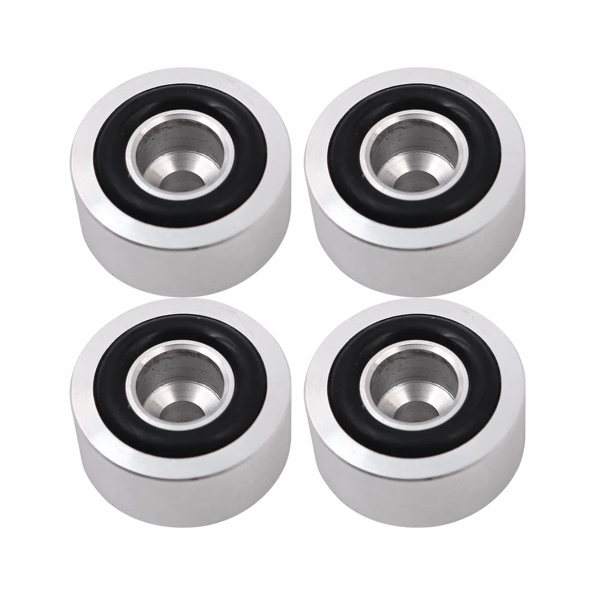 Amplificatore Audio Piedini 20x10mm Altoparlante in Lega di Alluminio Anti Vibrazione Pad Stand
