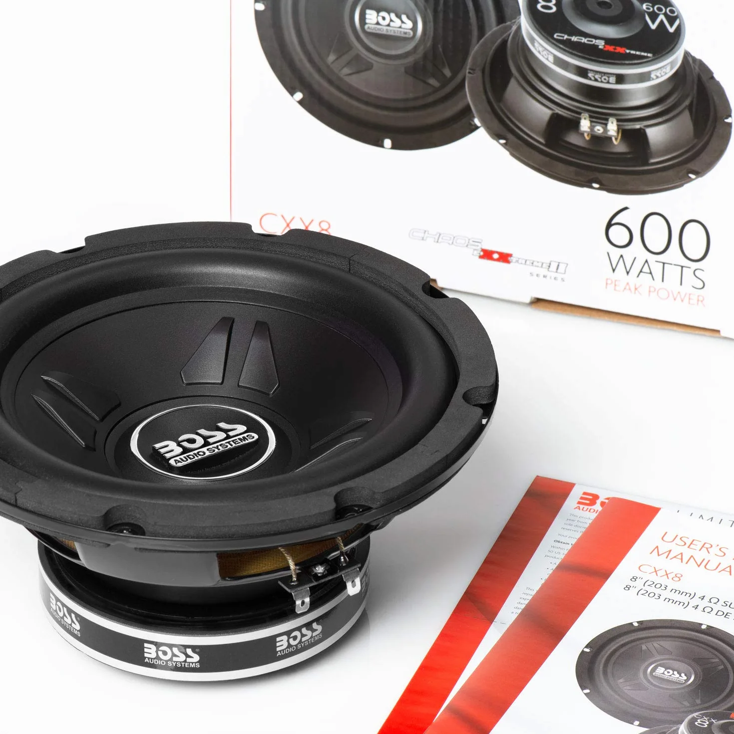Boss Audio Systems CXX8 Passive Subwoofer 300W Nero