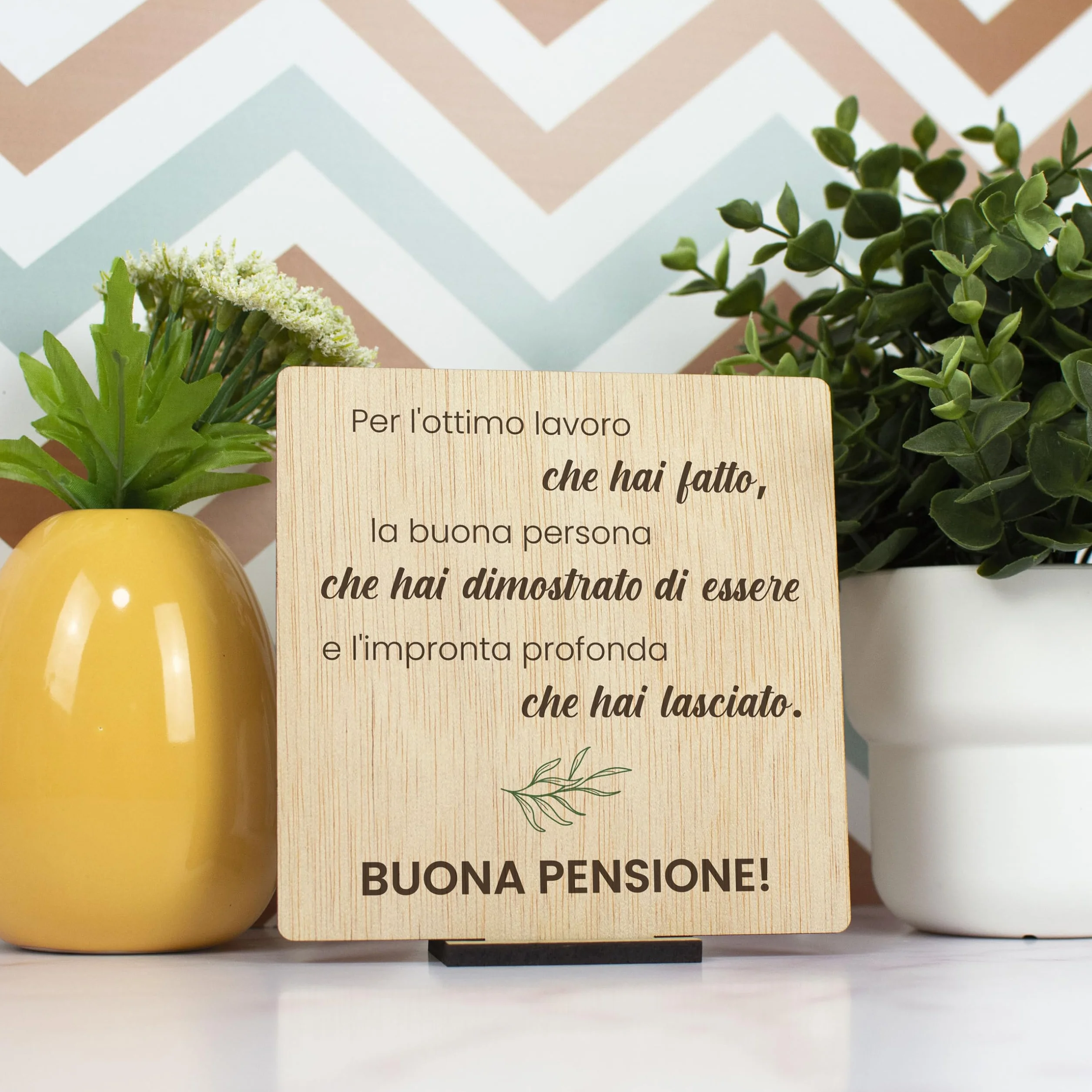 CONTRAXT Biglietto Originale per la Pensione in Legno Regalo Unico per Uomini Donne Colleghi Capoufficio Amici Insegnanti