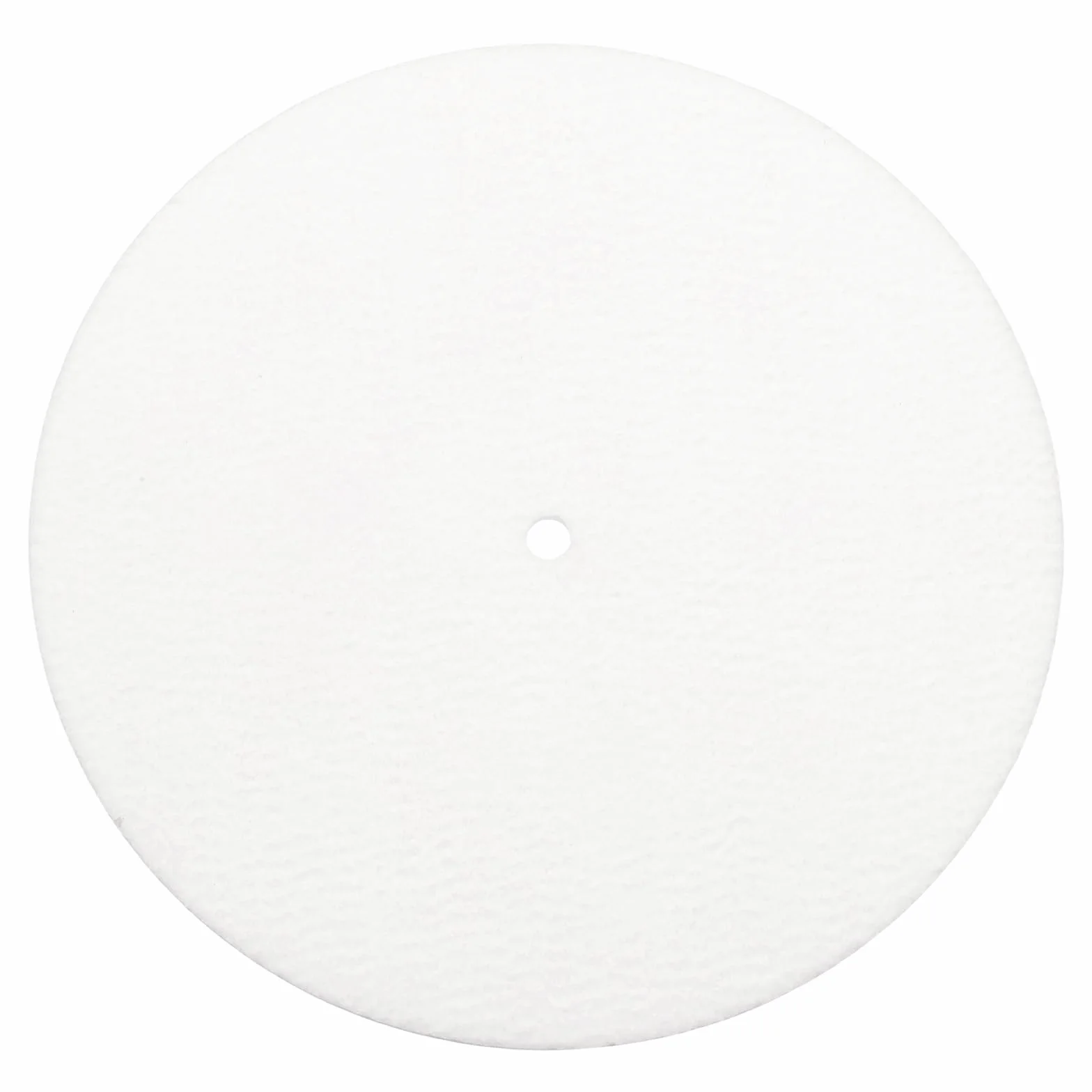 QUARKZMAN Tappetino Per Giradischi 7'' Feltro Antivibrazione Bianco