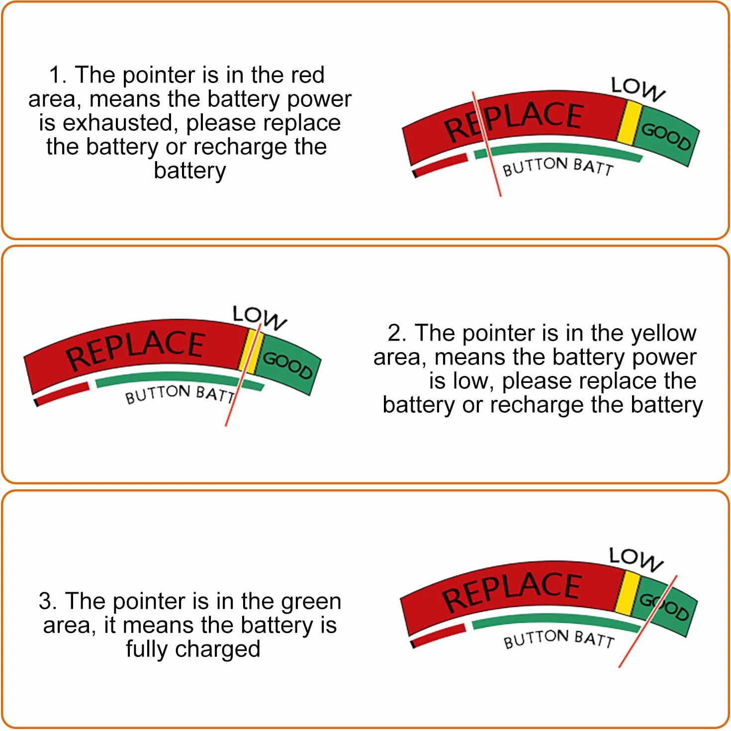 Tester Batteria Universale AA AAA C D 9V 1.5V Misuratore