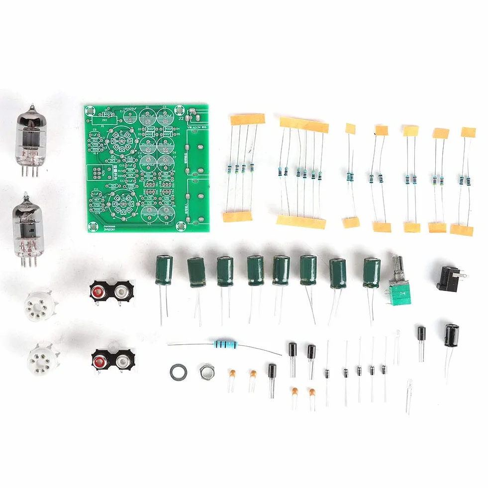 Kit Amplificatore Valvolare 6J1 6J I Preamplificatore Valvolare Stereo Bile Scheda Preamplificatore Buffer Effector Fai da Te