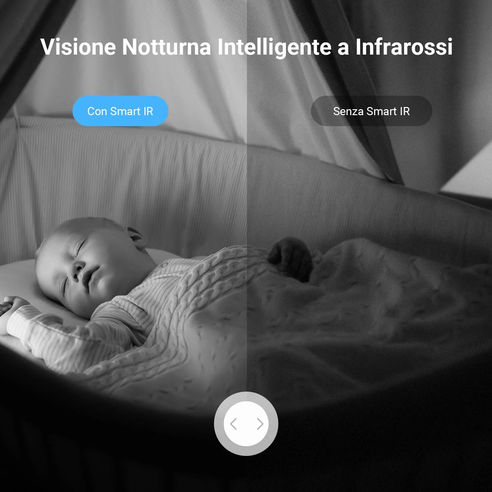 EZVIZ C6N Telecamera Wi-Fi Interno 1080p Pan/Tilt/Zoom Visione Notturna Tracciamento Movimento Audio Bi-direzionale