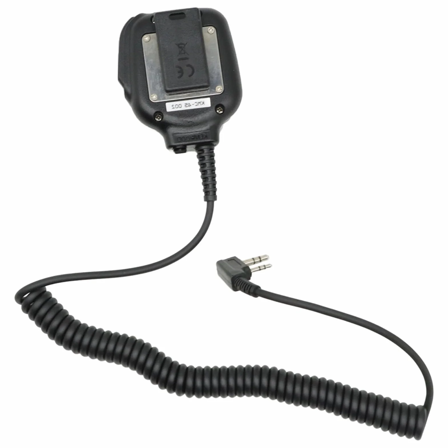 Kenwood KMC-45D Microfono altoparlante da spalla ABS per radio bidirezionali TK-270 TK-370 TK-431
