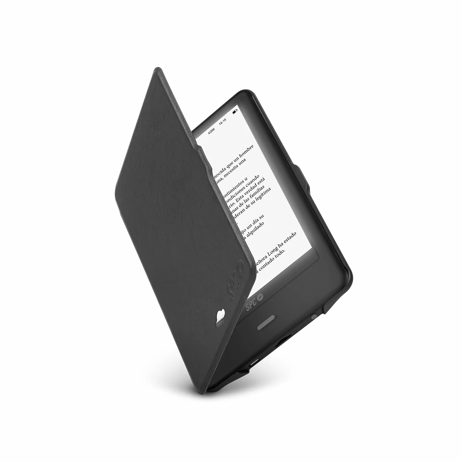 SPC Dickens Case – Custodia protettiva ebook per SPC Dickens Light 2 e Light 2 PRO, Poliuretano, Nero