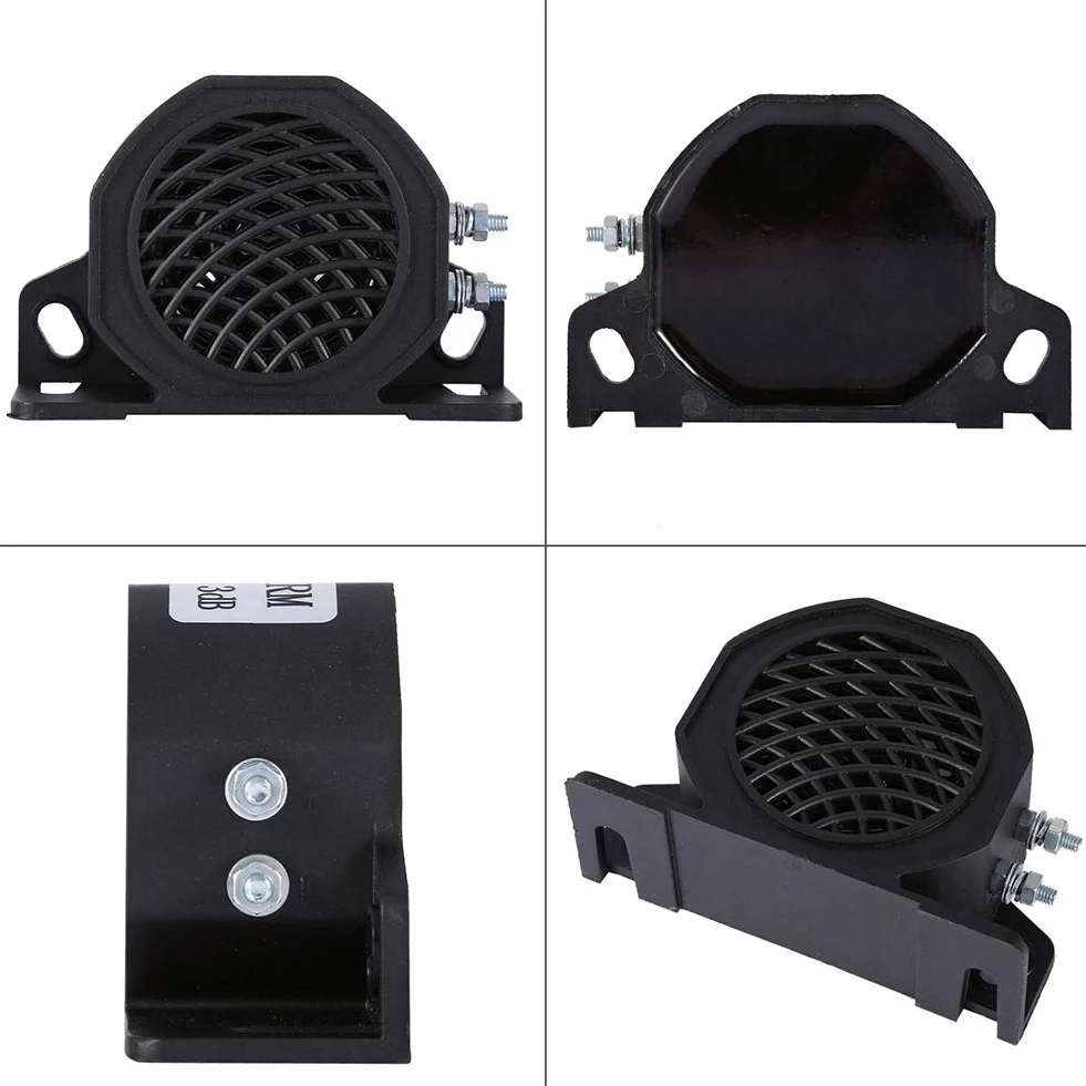 Cicalino Retromarcia 12-80V 105 DB Nylon Sirena Allarme Auto Camion Veicoli Pesanti