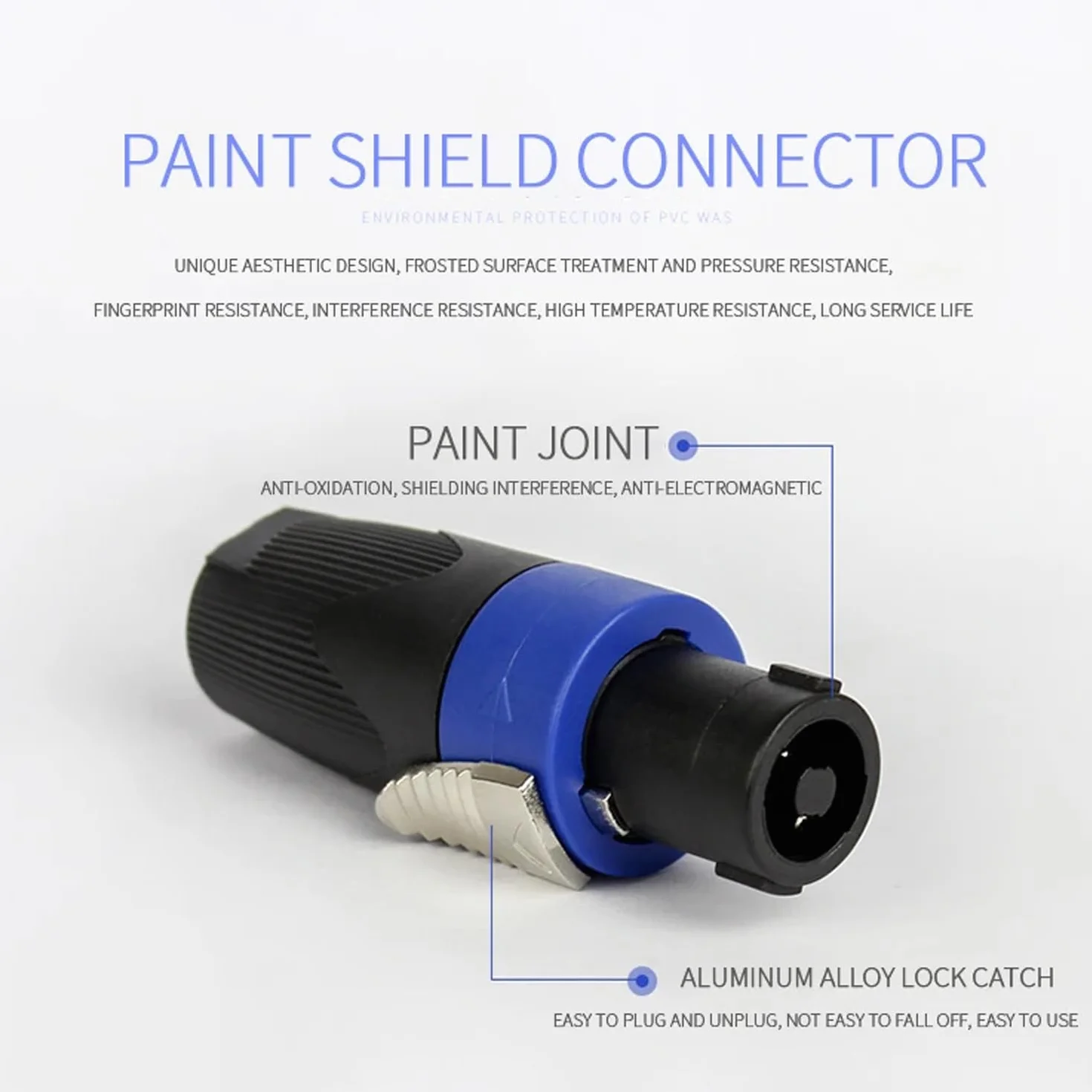 Greluma Connettori Speakon Nl4fx Nl4fc 4 Poli Nl2fx per Altoparlanti Powercon