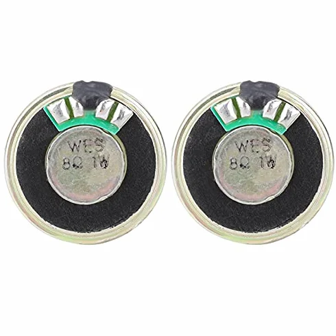 Altoparlante 8 Ohm 1W 28mm, Corno Stereo con Magnete Potente per Audio Elettronica