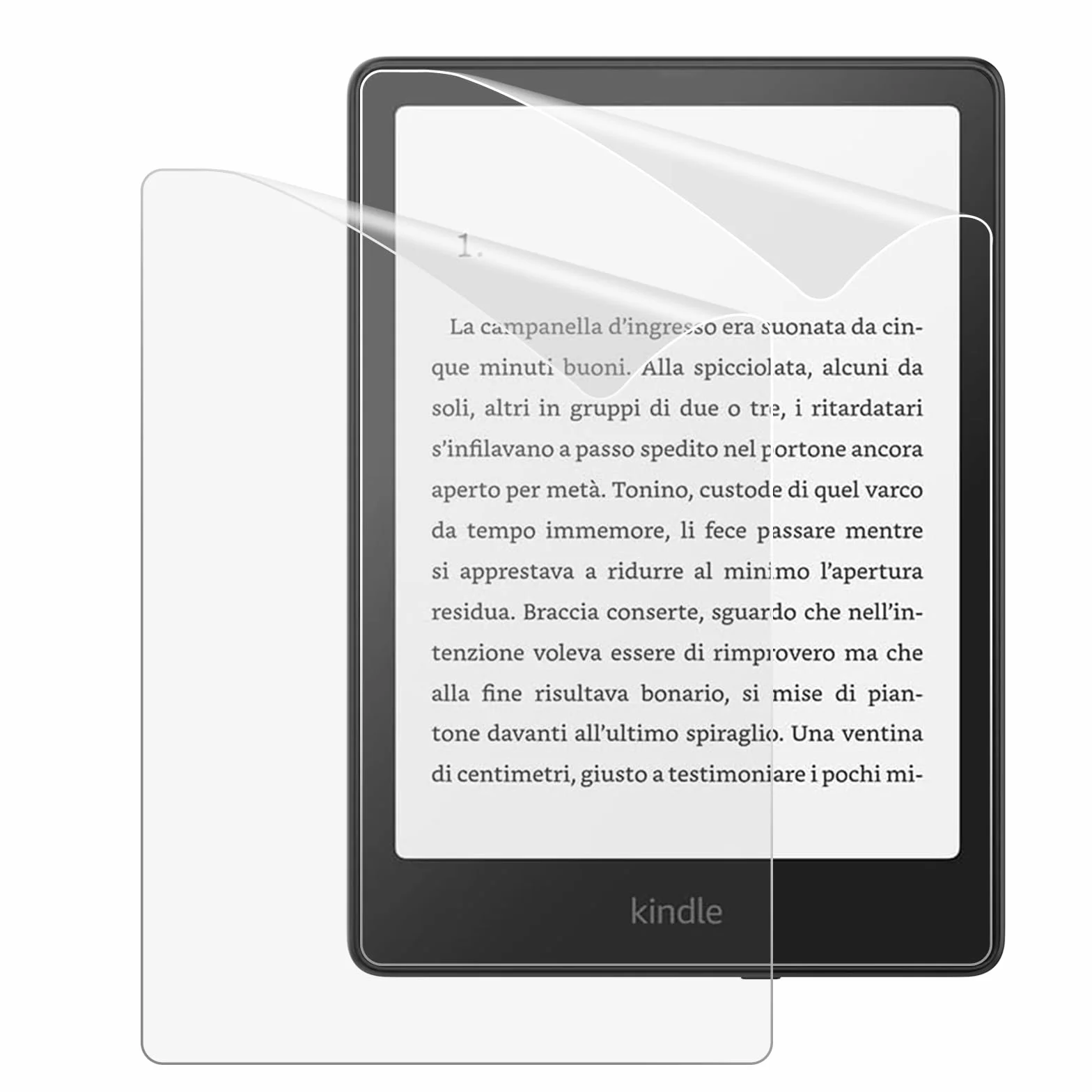 MoKo Pellicole Protettive Schermo Opache per Kindle Paperwhite 7 Pollici 12ª Generazione 2024 e Kindle Colorsoft Signature Edition, PET Anti-Riflesso