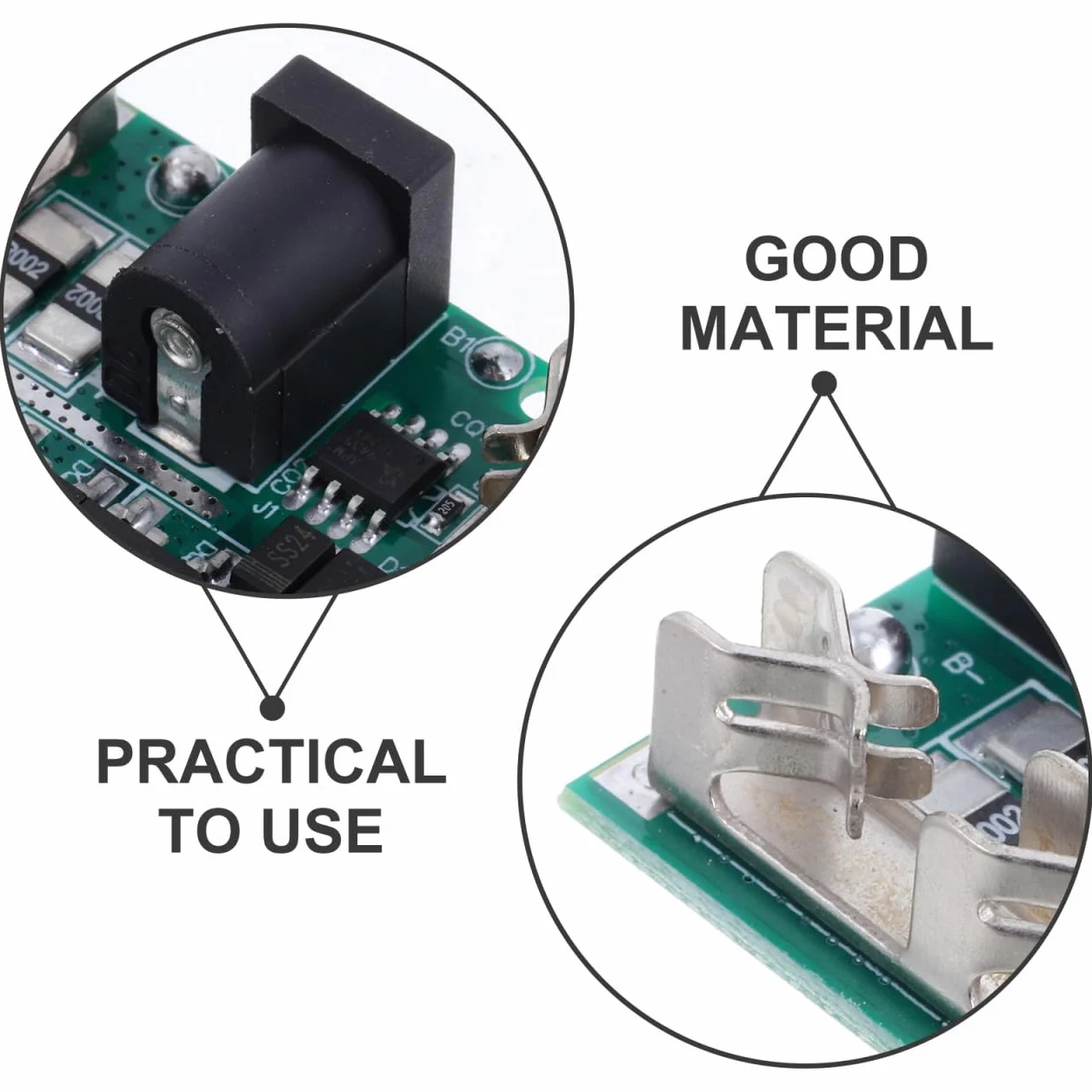 iplusmile Scheda Di Protezione Batteria Al Litio 21V BMS Protezione Termica Sovraccarico Cortocircuito