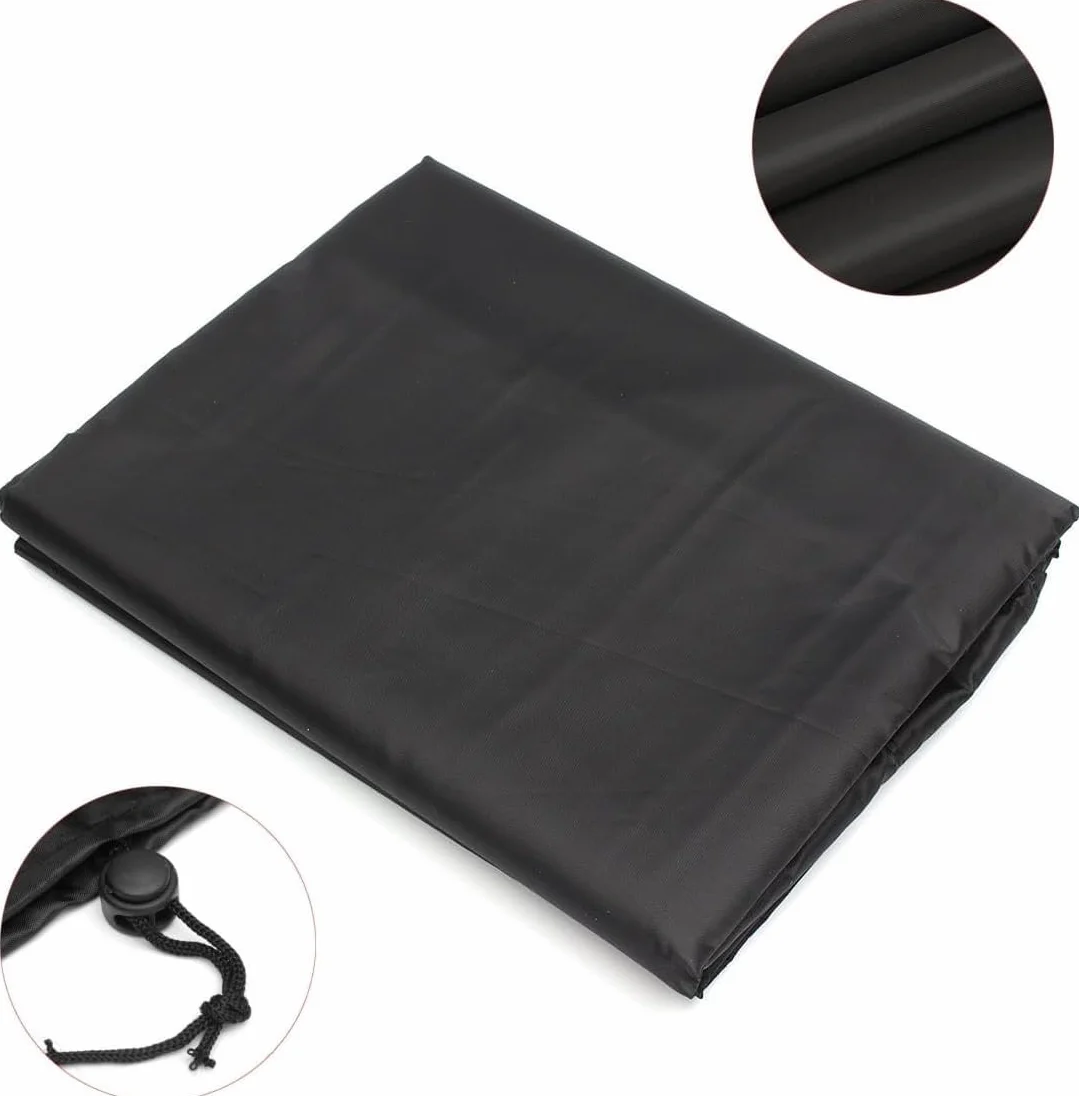 Copertura rotonda per barbecue, copertura rotonda per braciere, copertura impermeabile, copertura per braciere da esterno, copertura rotonda per braciere da giardino (86 x 36 cm)