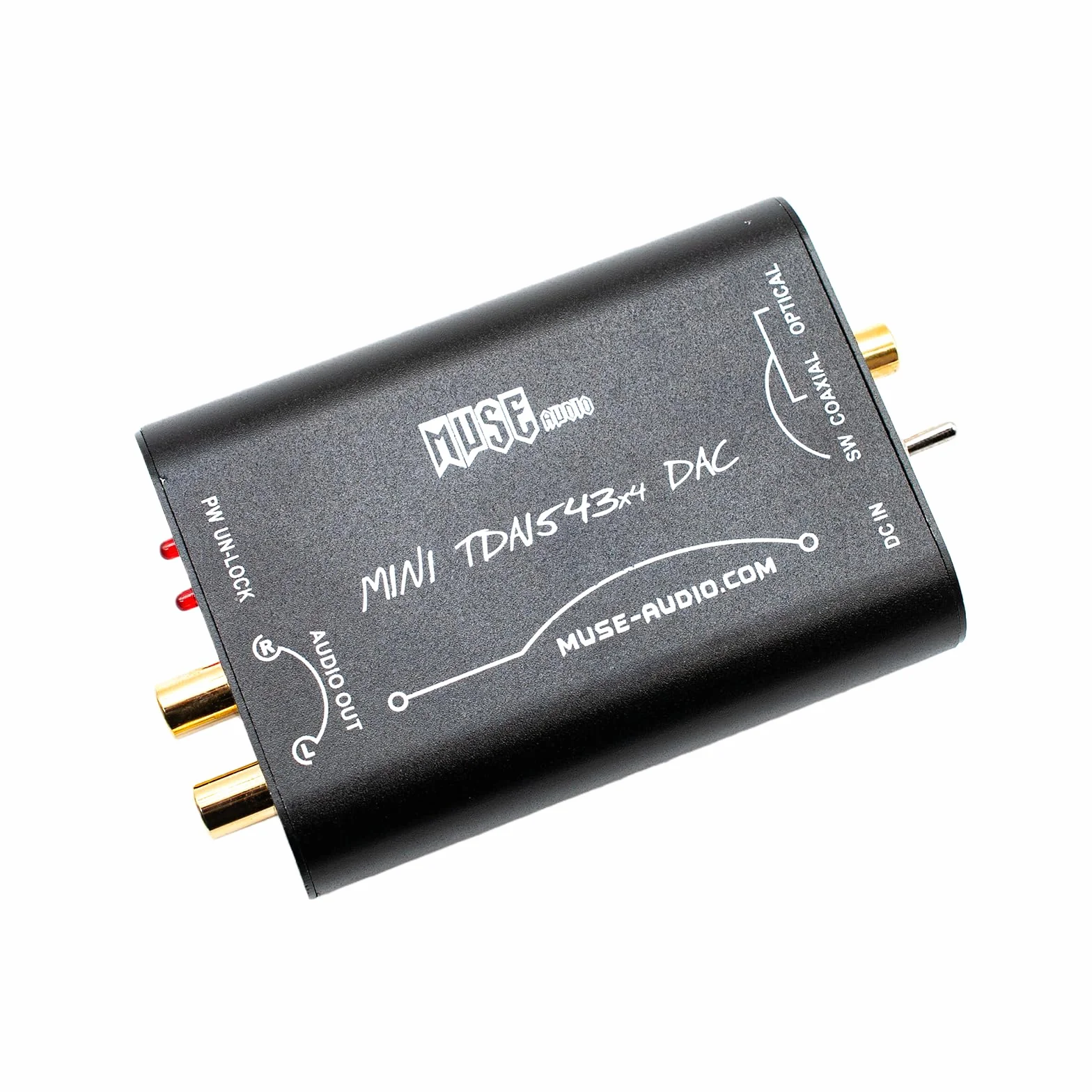 TDA1543 x4 DIR9001 SPDIF NOS DAC audio decoder per amplificatori circuiti stampati
