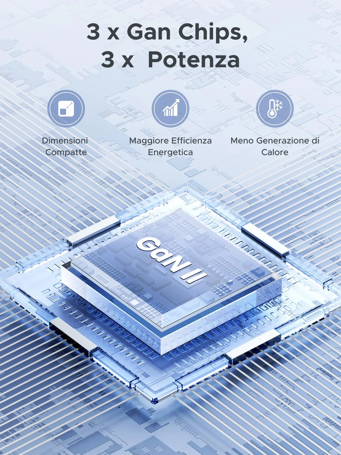 UGREEN Zapix Caricatore USB C 30W Carica Rapida GaN 3 Porte PD Compatibile iPhone 17 Pro Max Air 16 15 Galaxy S26 S25 S24 Ultra A57 A16 Pixel 10 9 8 iPad MacBook Air Nero