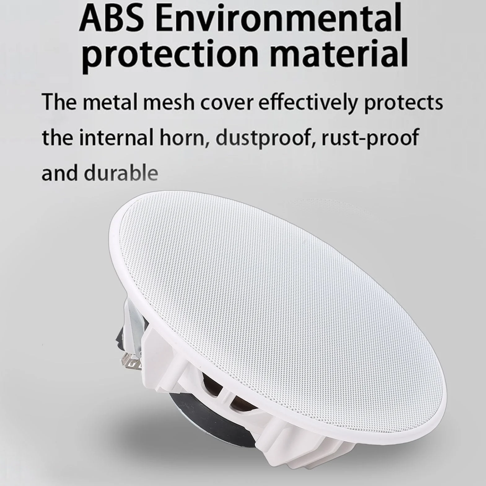 Altoparlante Bluetooth da Soffitto 60W con Amplificatore Classe D Integrato (white)