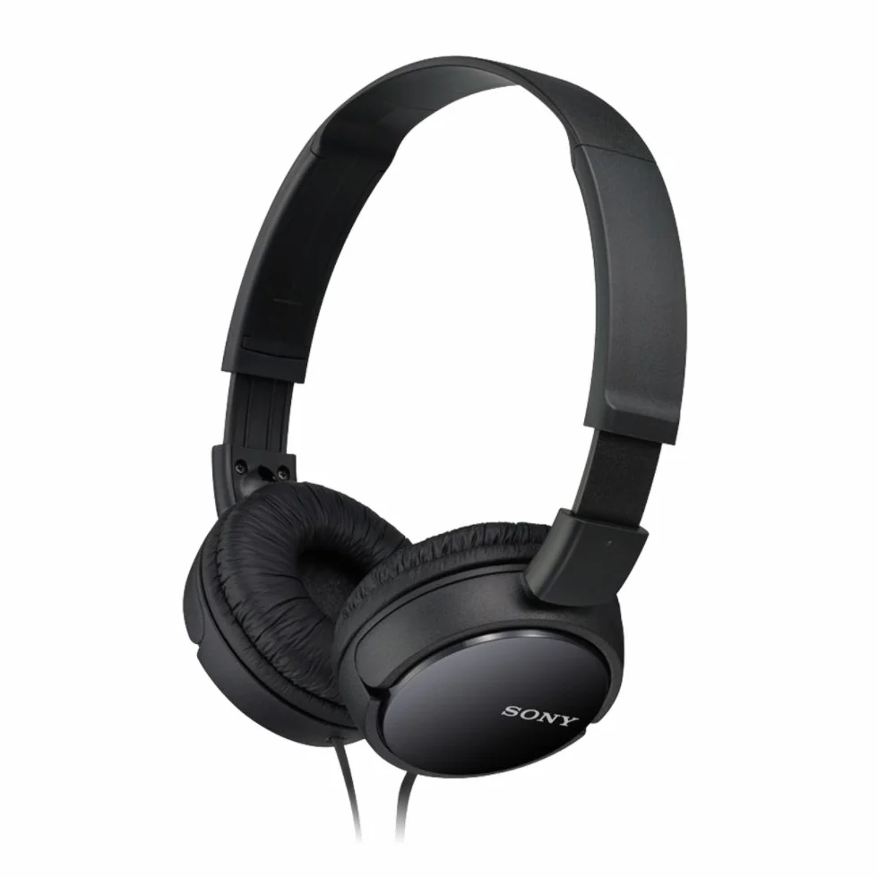 Sony MDR-ZX110 Cuffie On-Ear, Nero, Cablato