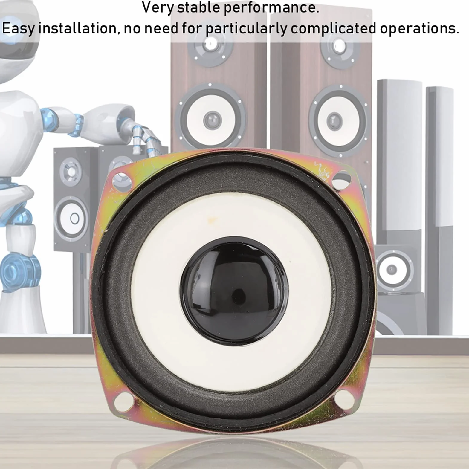Altoparlante Full Range 3 pollici 4ohm 5W Mini altoparlante a piena frequenza Woofer per cassa multimediale